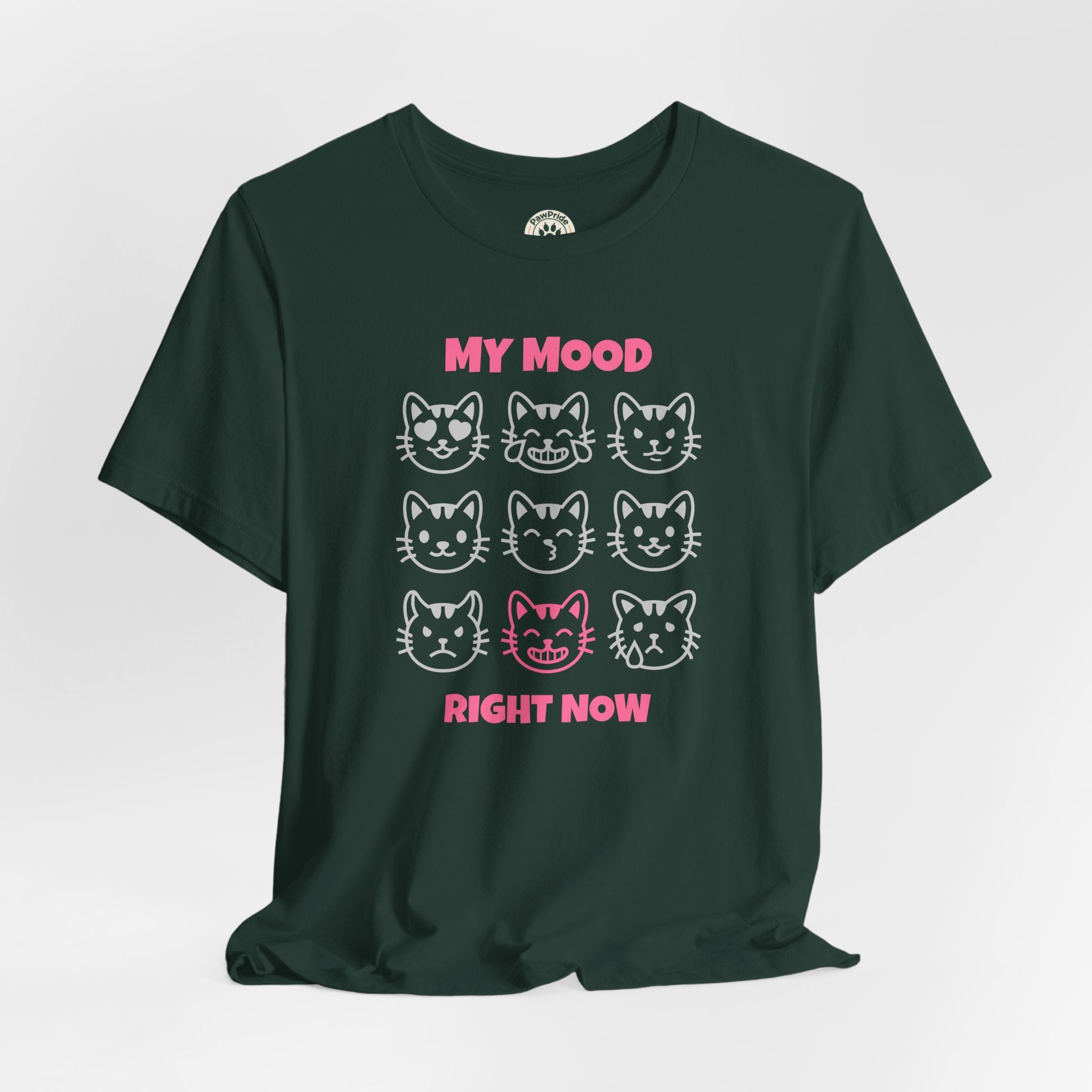 My Mood Right Now Cat Graphic Tee
