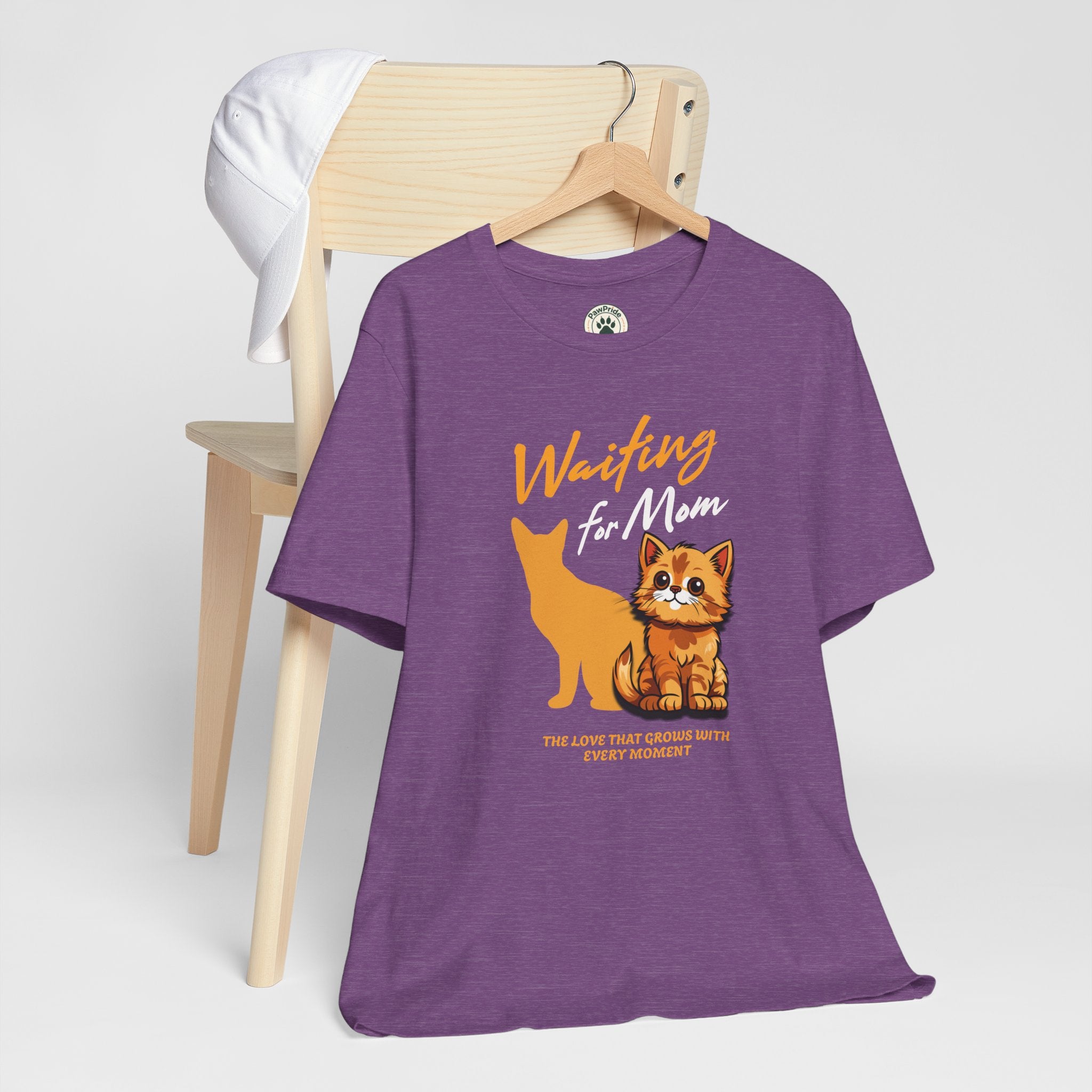 Waiting for Mom Cat T-Shirt — Cute Rescue Kitten Graphic Tee