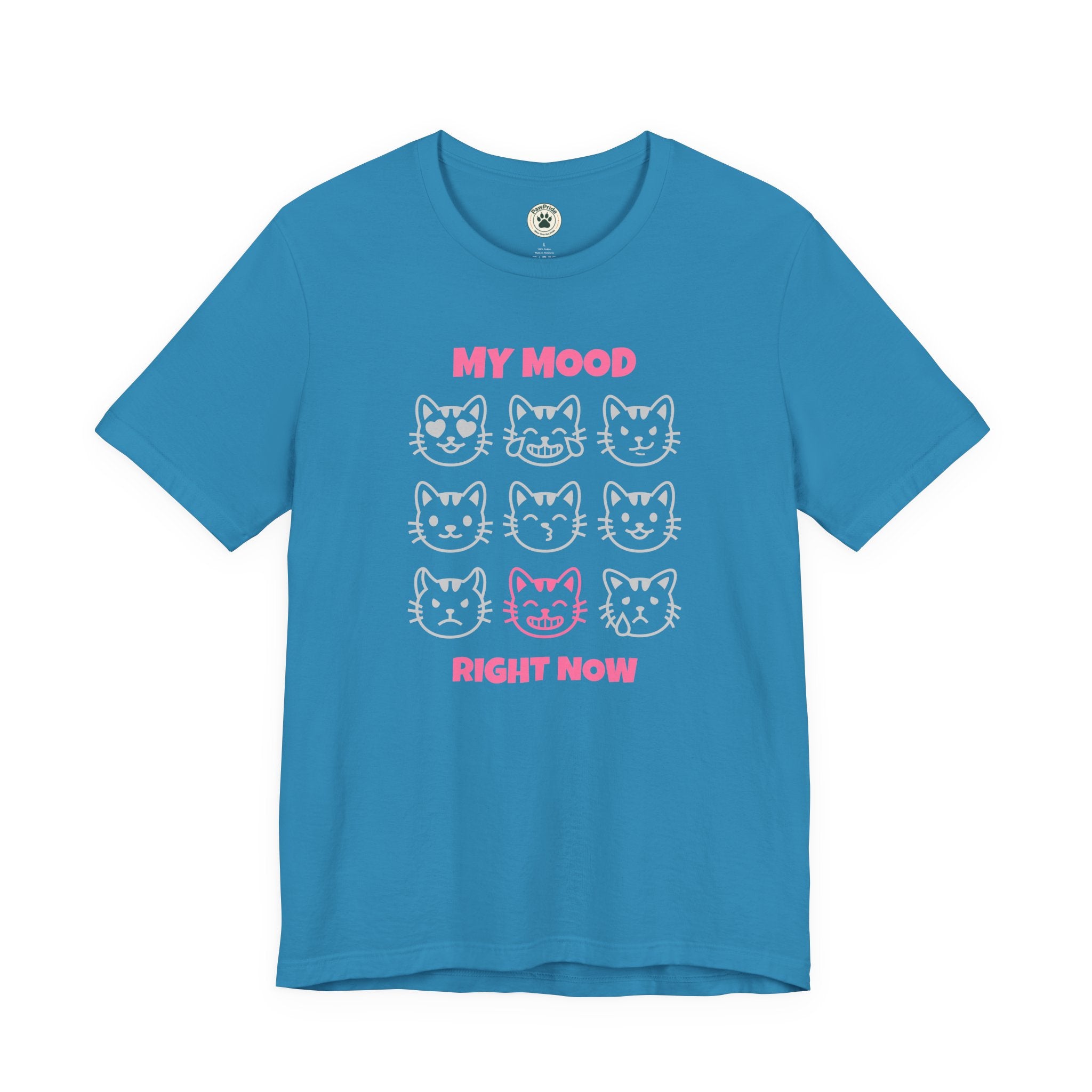 My Mood Right Now Cat Graphic Tee