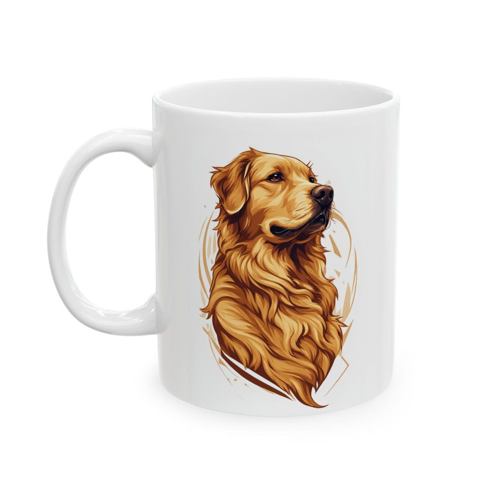 Astrology Leo Zodiac Ceramic Mug — Cute Sunflower Leo Design (11oz & 15oz)