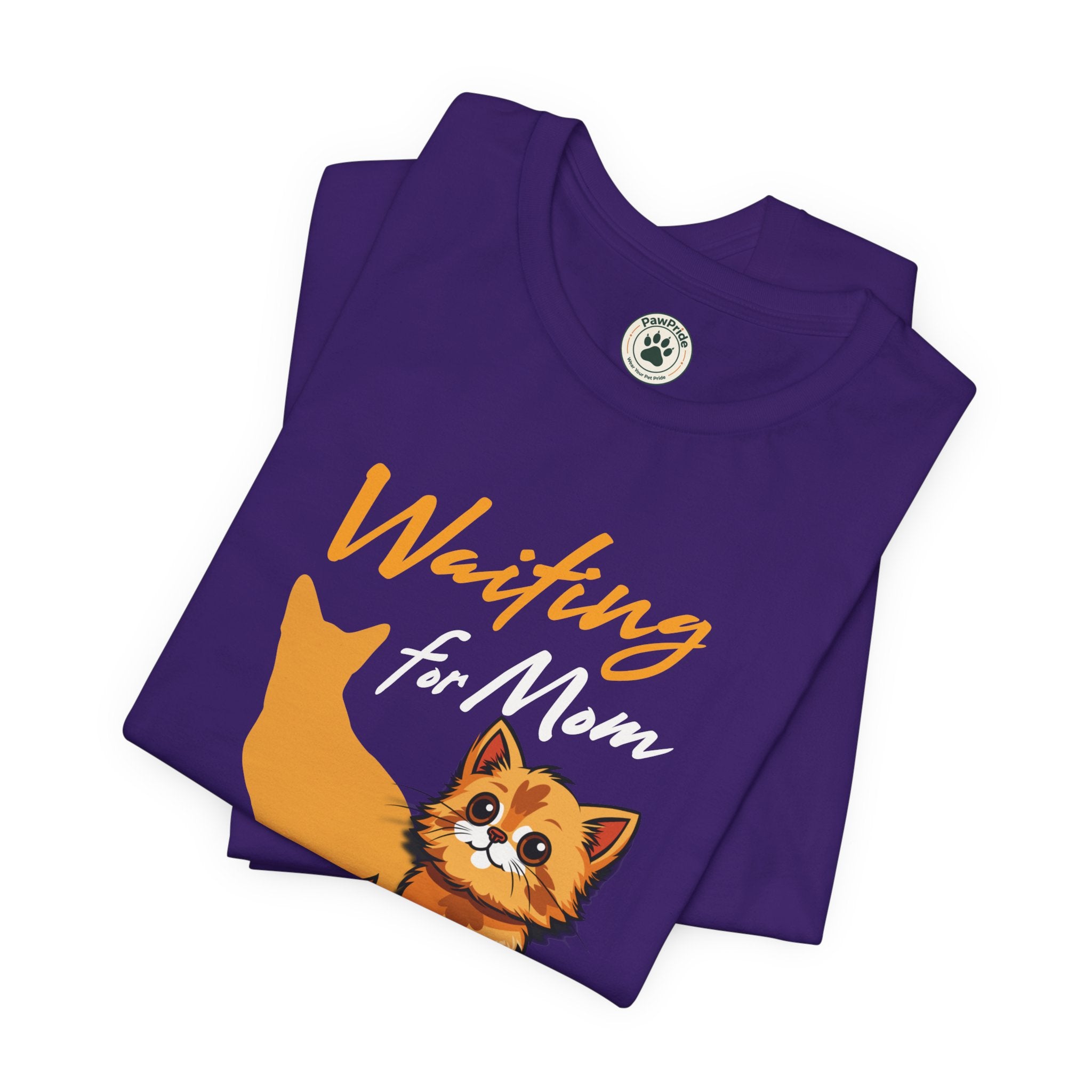 Waiting for Mom Cat T-Shirt — Cute Rescue Kitten Graphic Tee