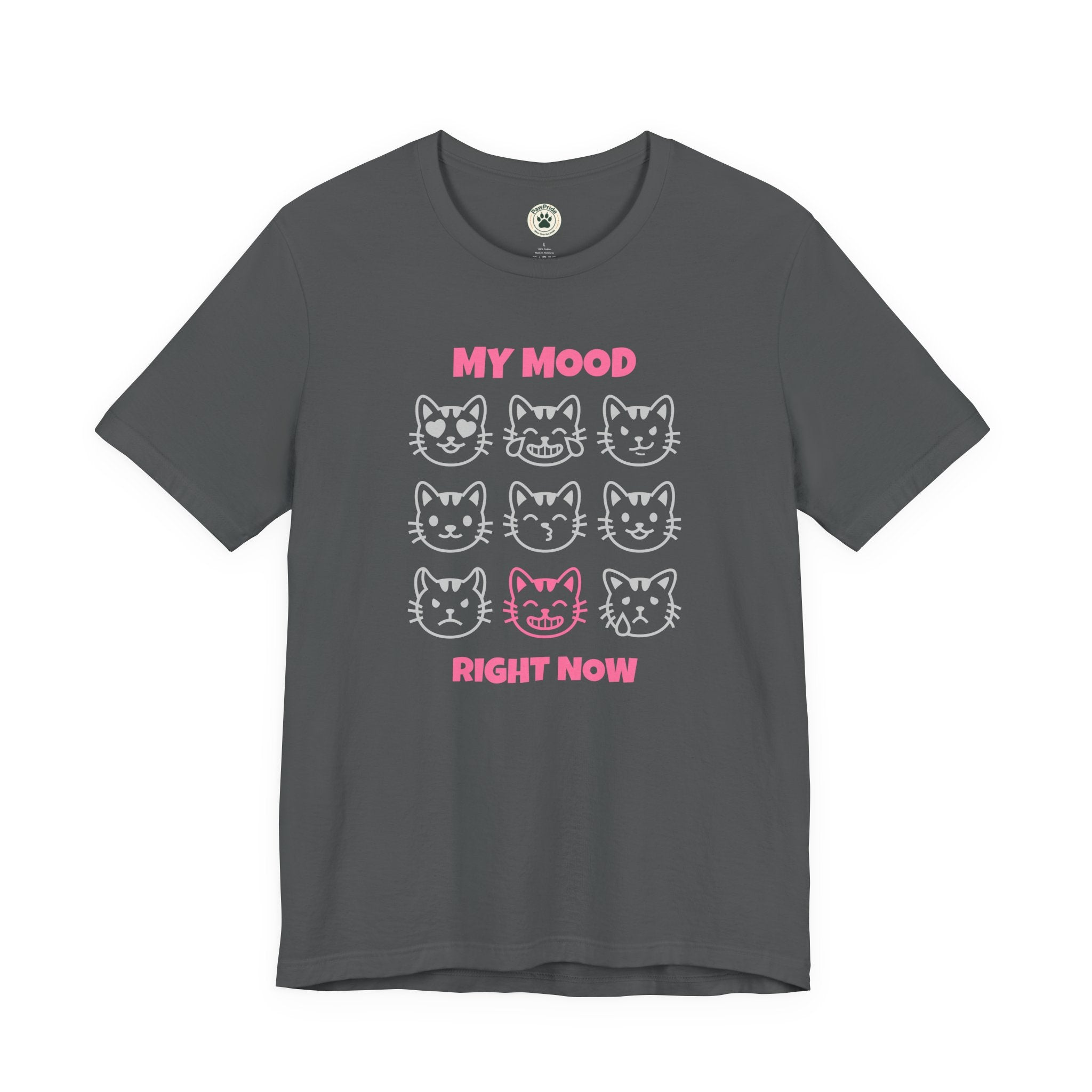 My Mood Right Now Cat Graphic Tee