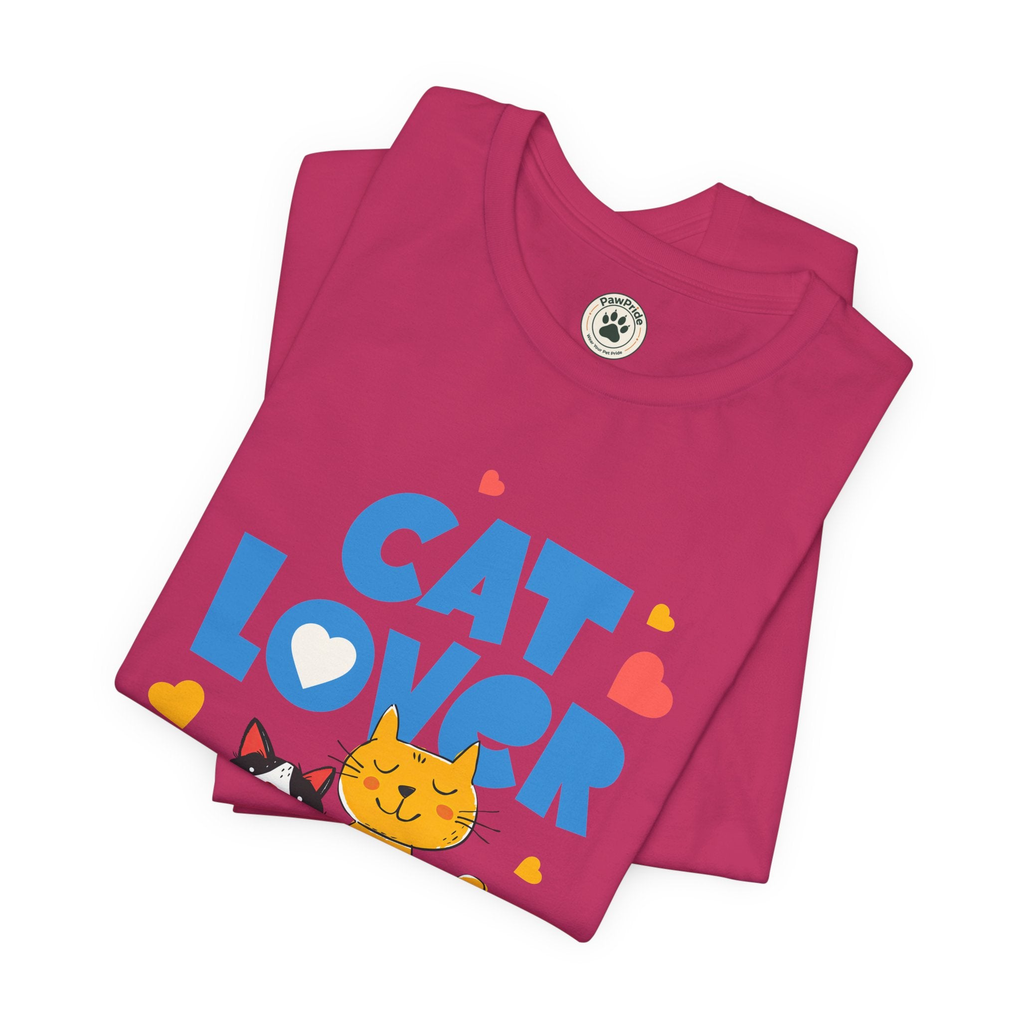 Cat Lover T-Shirt — Cute Cartoon Cats Graphic Tee