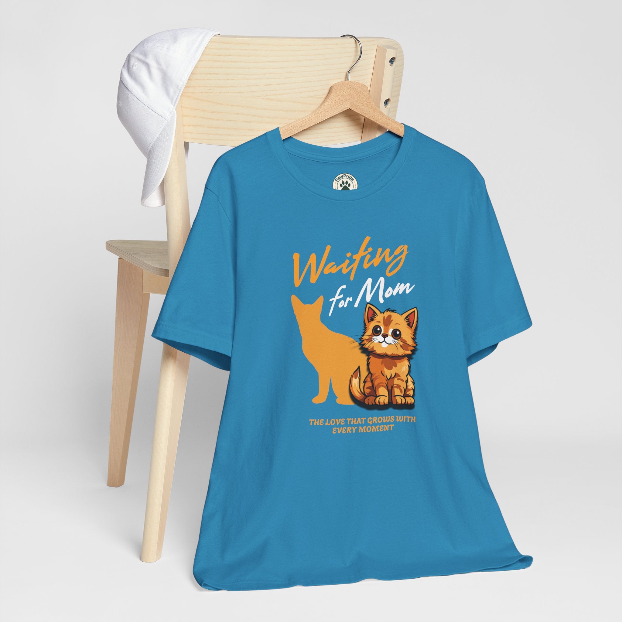 Waiting for Mom Cat T-Shirt — Cute Rescue Kitten Graphic Tee