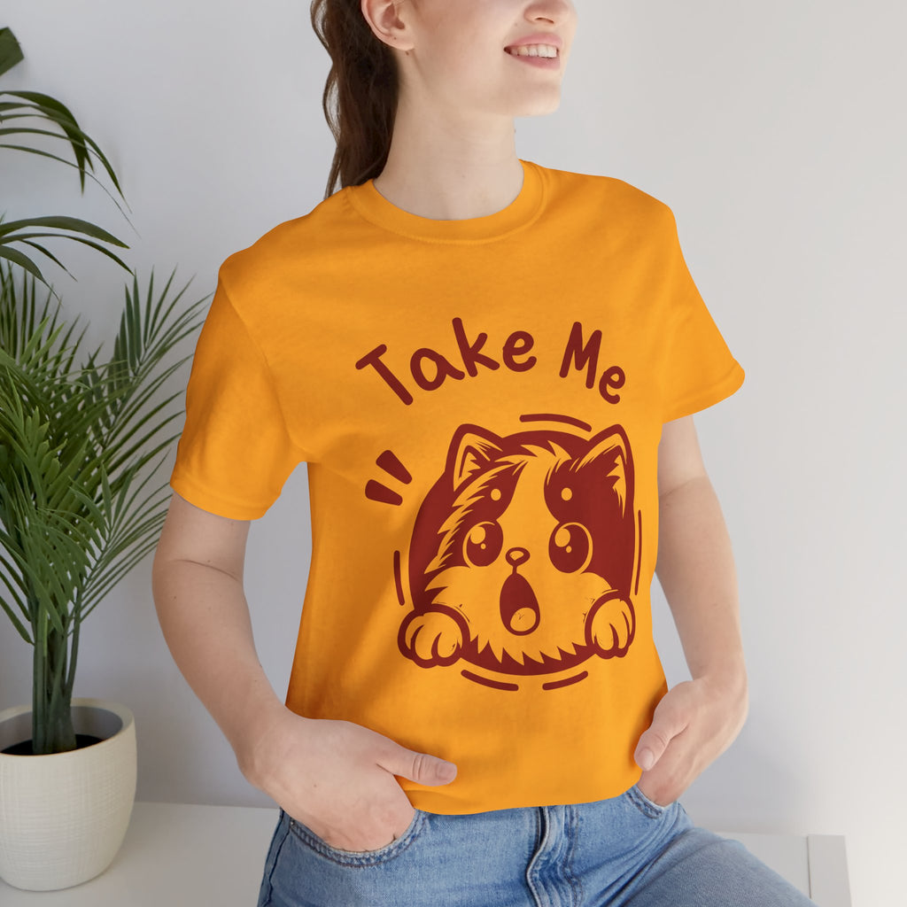 Take Me Puppy T-Shirt — Cute Dog Graphic Tee for Pet Lovers