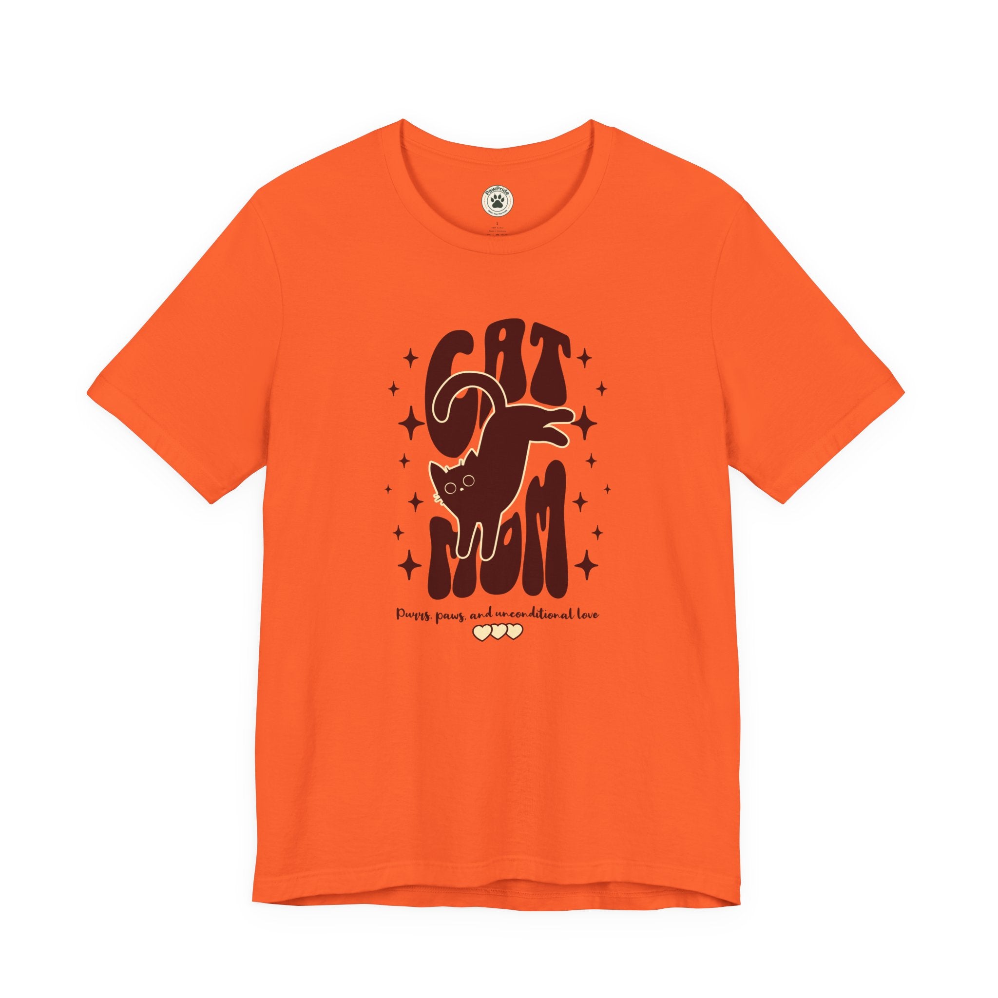 Cat Mom Retro Graphic Tee — "Cat Mom" Vintage Cat Lover T‑Shirt