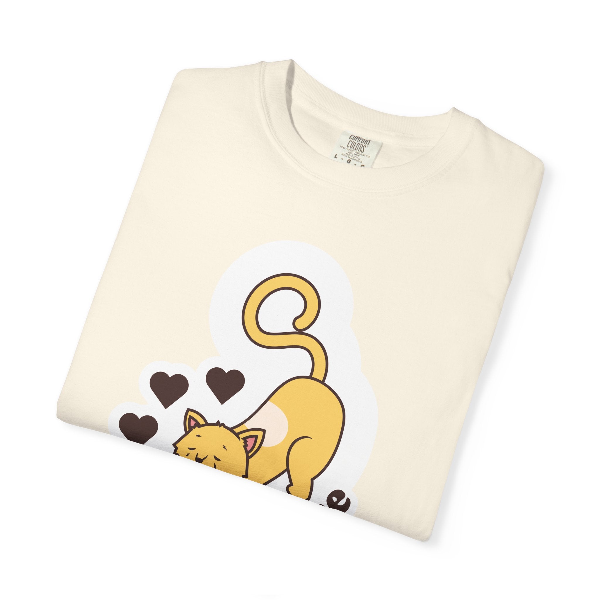 Pawsome Cat T-Shirt — Cute Stretching Kitty Graphic Tee