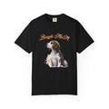 Beagle Mom T-Shirt — Watercolor Beagle Dog Tee for Dog Lovers
