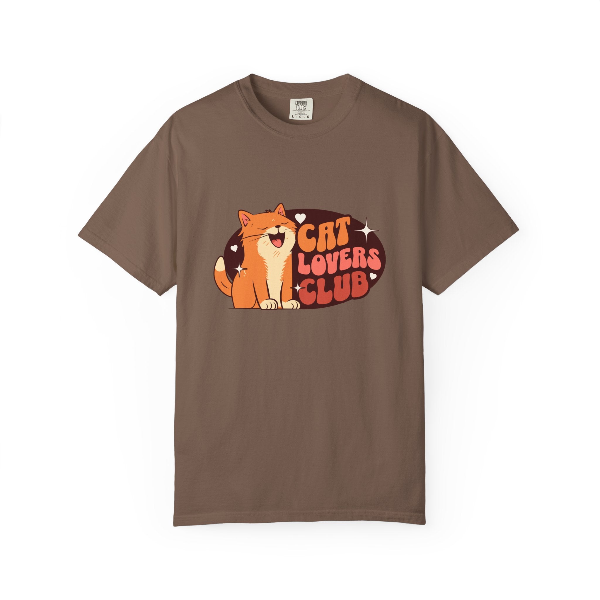 Cat Lovers Club T-Shirt — Cute Retro Cat Graphic Tee