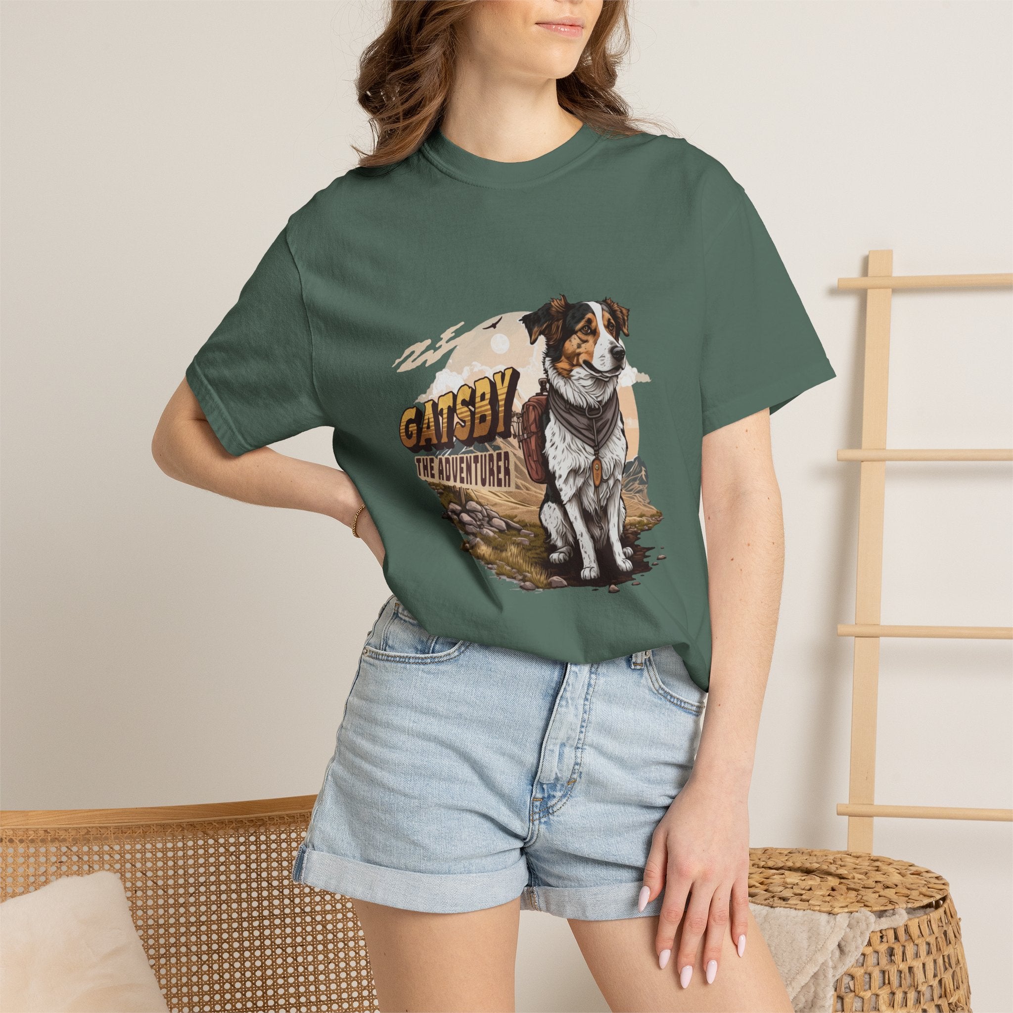 Gatsby the Adventurer Dog T-Shirt