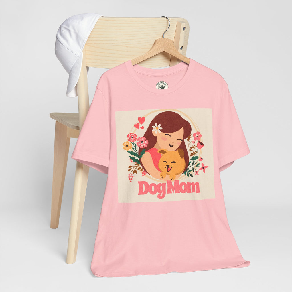 Dog Mom T-Shirt — Cute Floral Dog Mom Tee