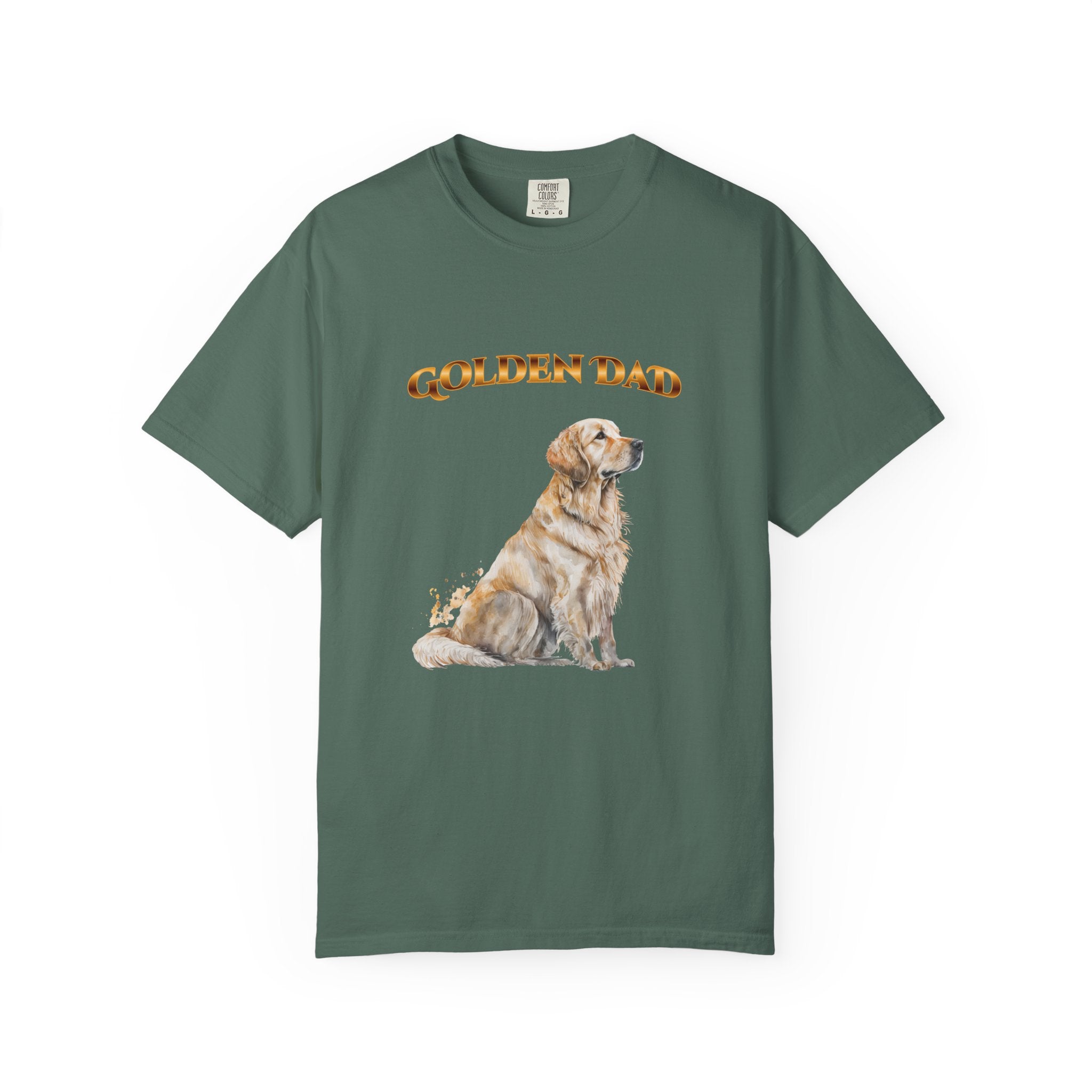 Golden Dad T-Shirt — Golden Retriever Dad Tee