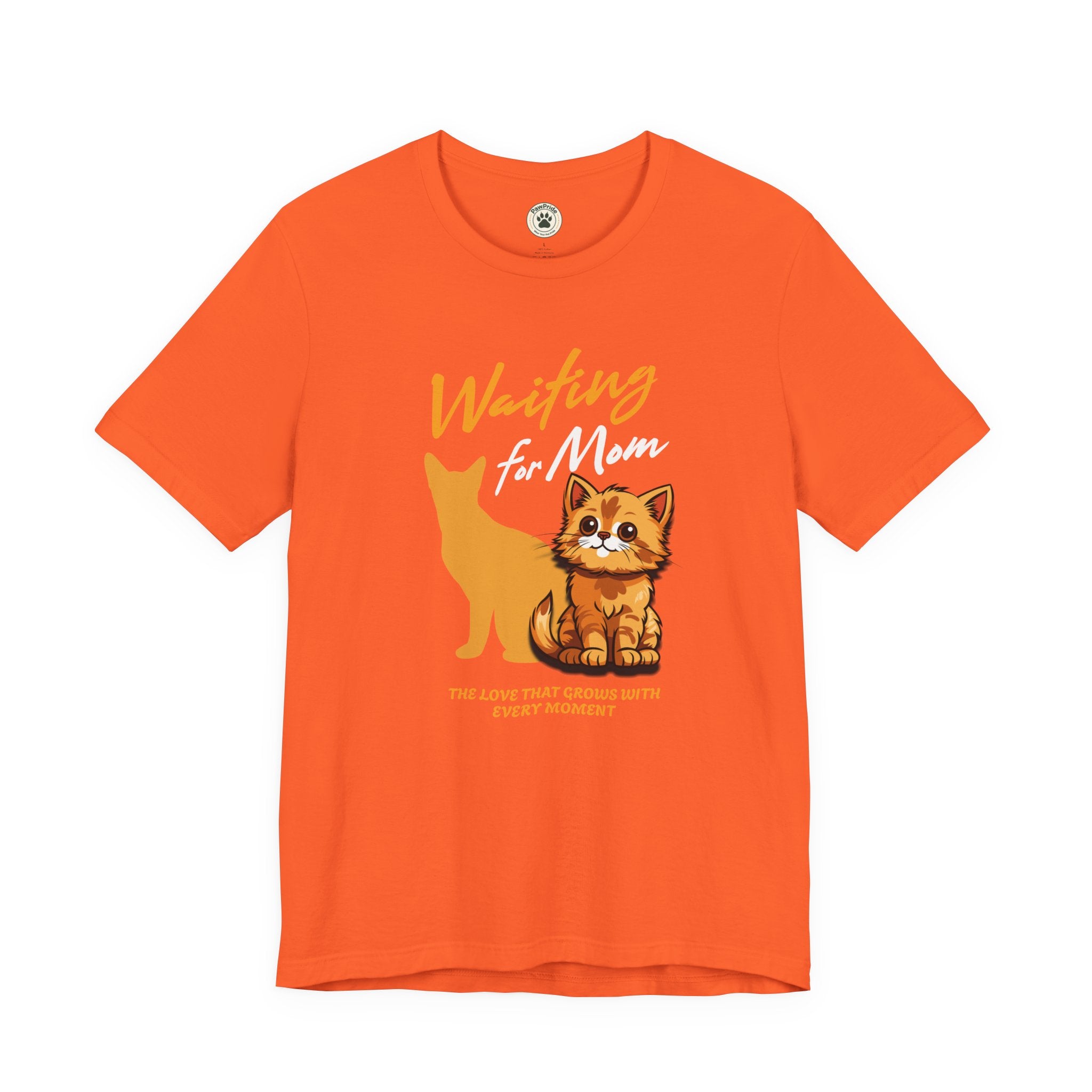 Waiting for Mom Cat T-Shirt — Cute Rescue Kitten Graphic Tee