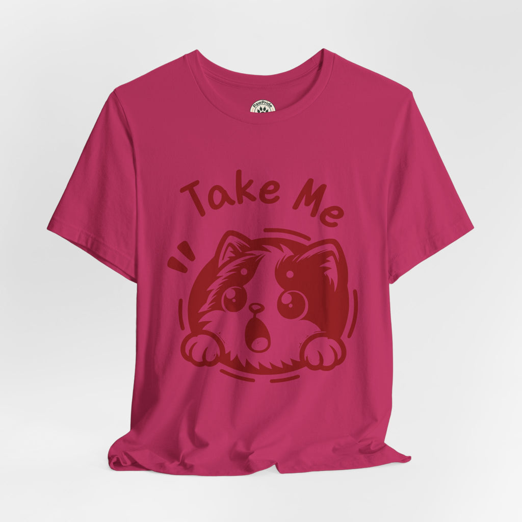 Take Me Puppy T-Shirt — Cute Dog Graphic Tee for Pet Lovers