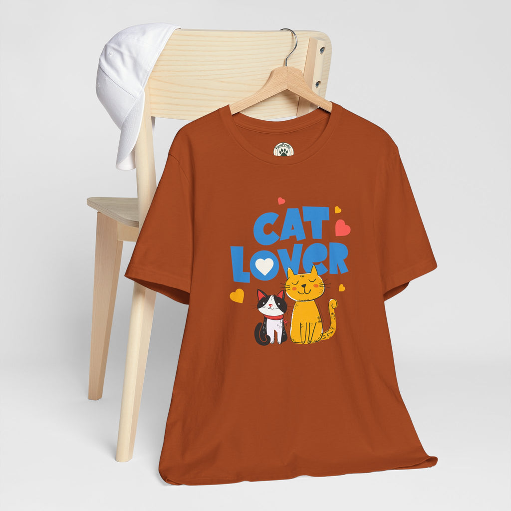 Cat Lover T-Shirt — Cute Cartoon Cats Graphic Tee