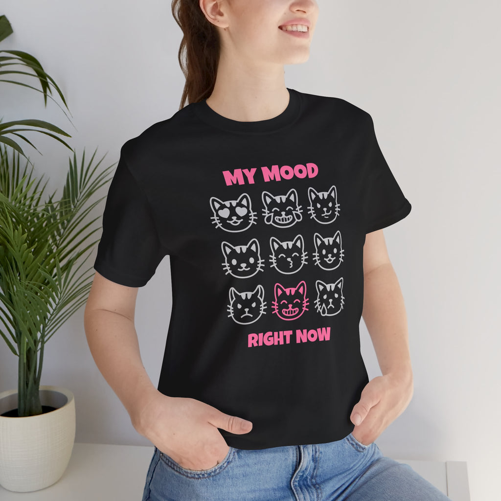 My Mood Right Now Cat Graphic Tee