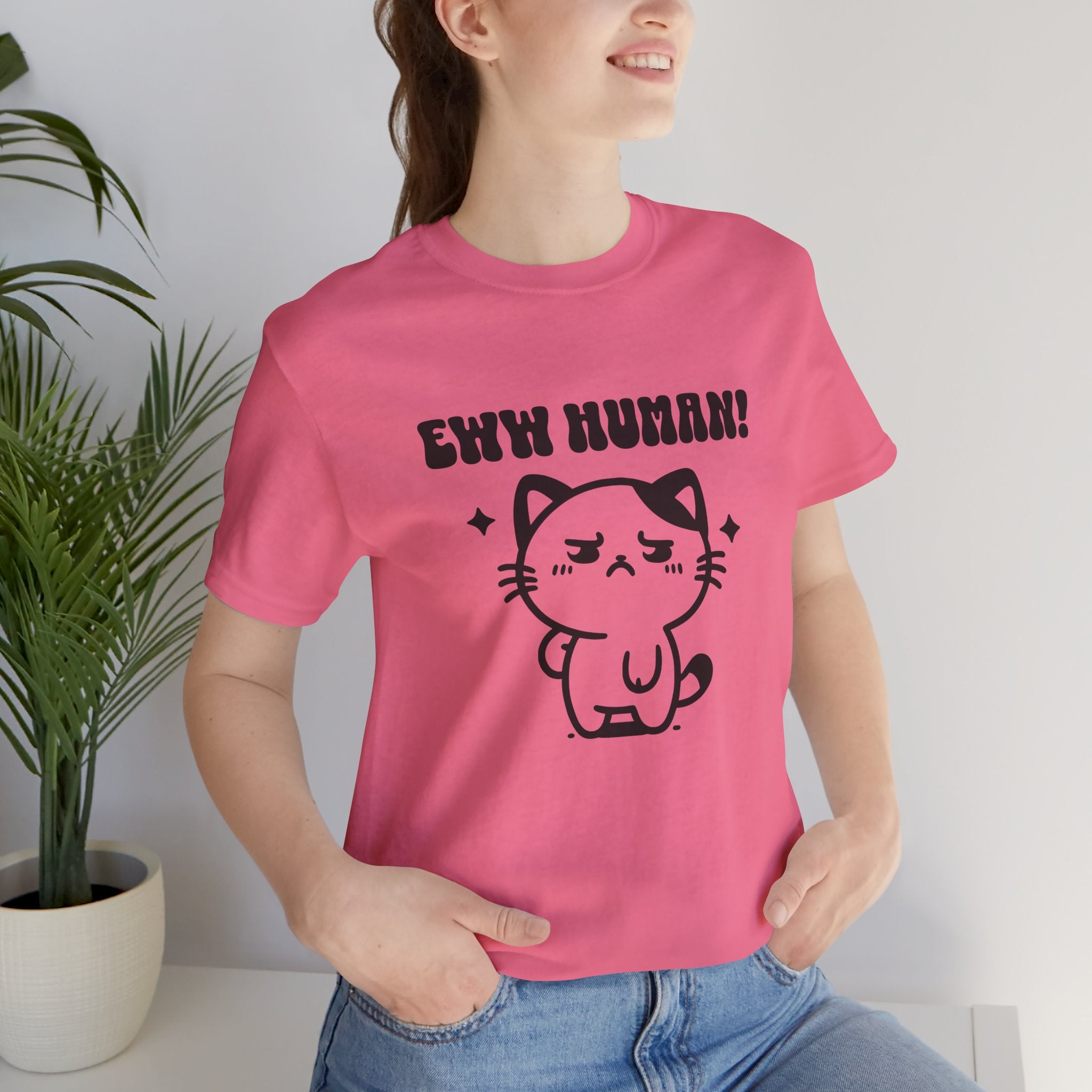 Eww Human! Cute Grumpy Cat Tee