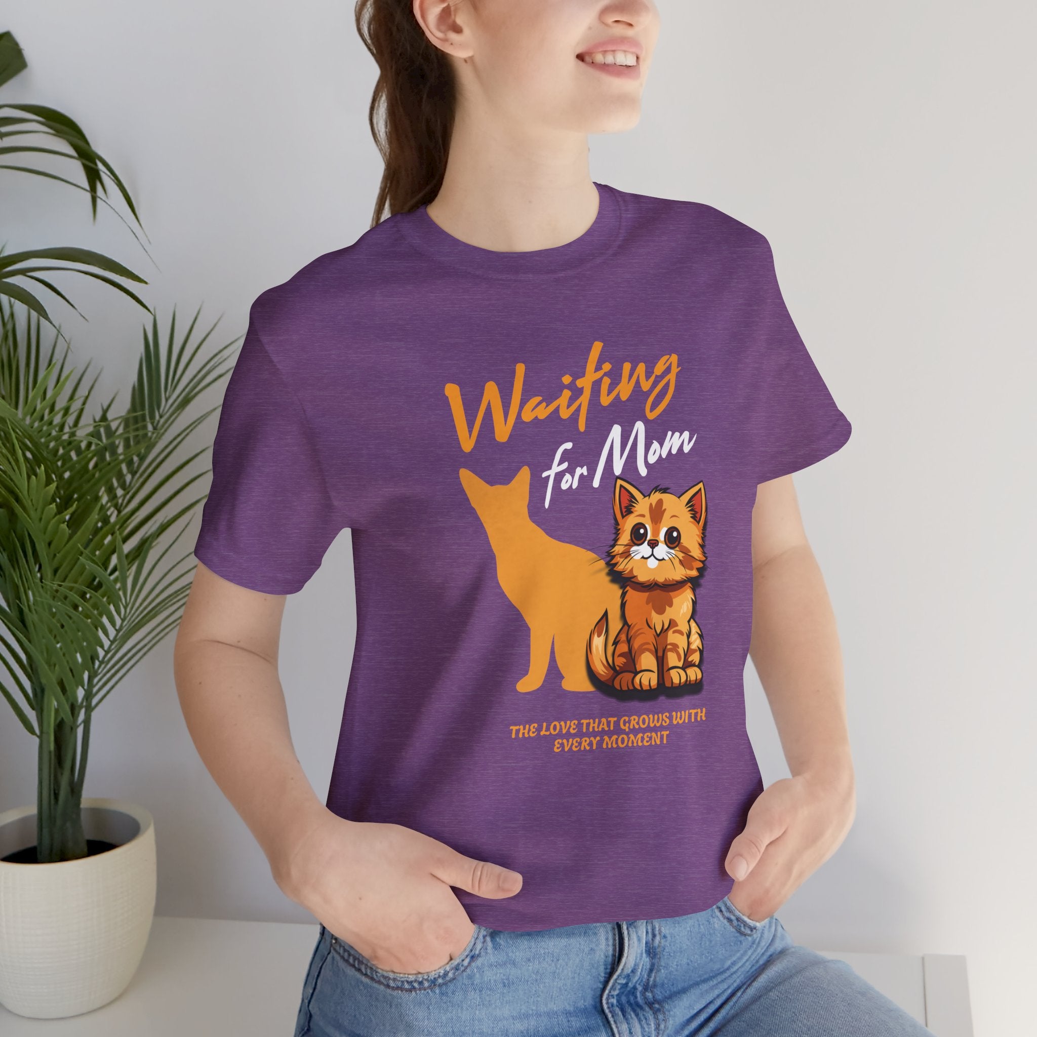 Waiting for Mom Cat T-Shirt — Cute Rescue Kitten Graphic Tee