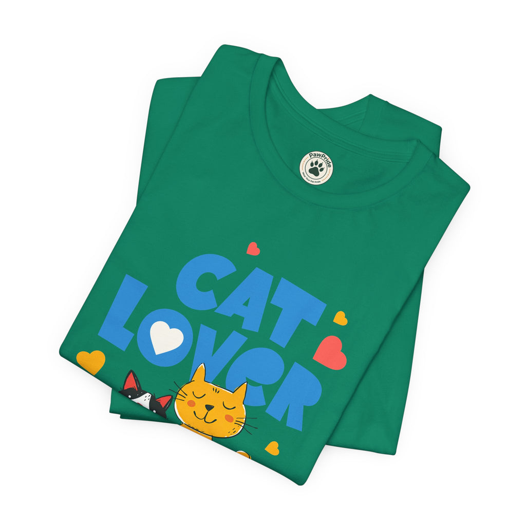 Cat Lover T-Shirt — Cute Cartoon Cats Graphic Tee