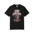 Stay Curious Cat T-Shirt — Vintage Retro Cat Graphic Tee
