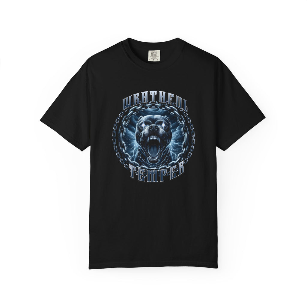 Bear Roar Graphic T-Shirt — 'Wrathful Temper' Heavy Metal Style Tee