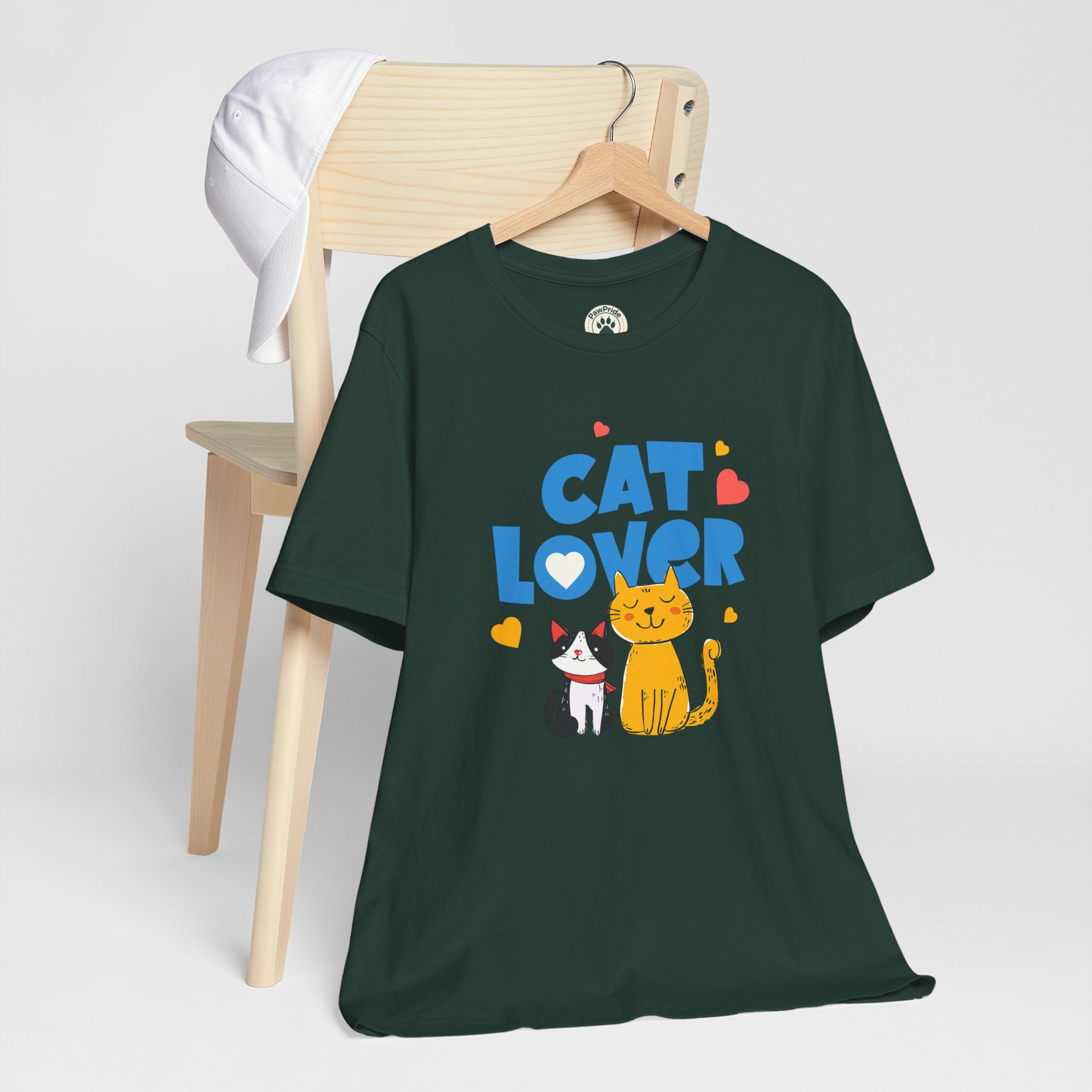 Cat Lover T-Shirt — Cute Cartoon Cats Graphic Tee