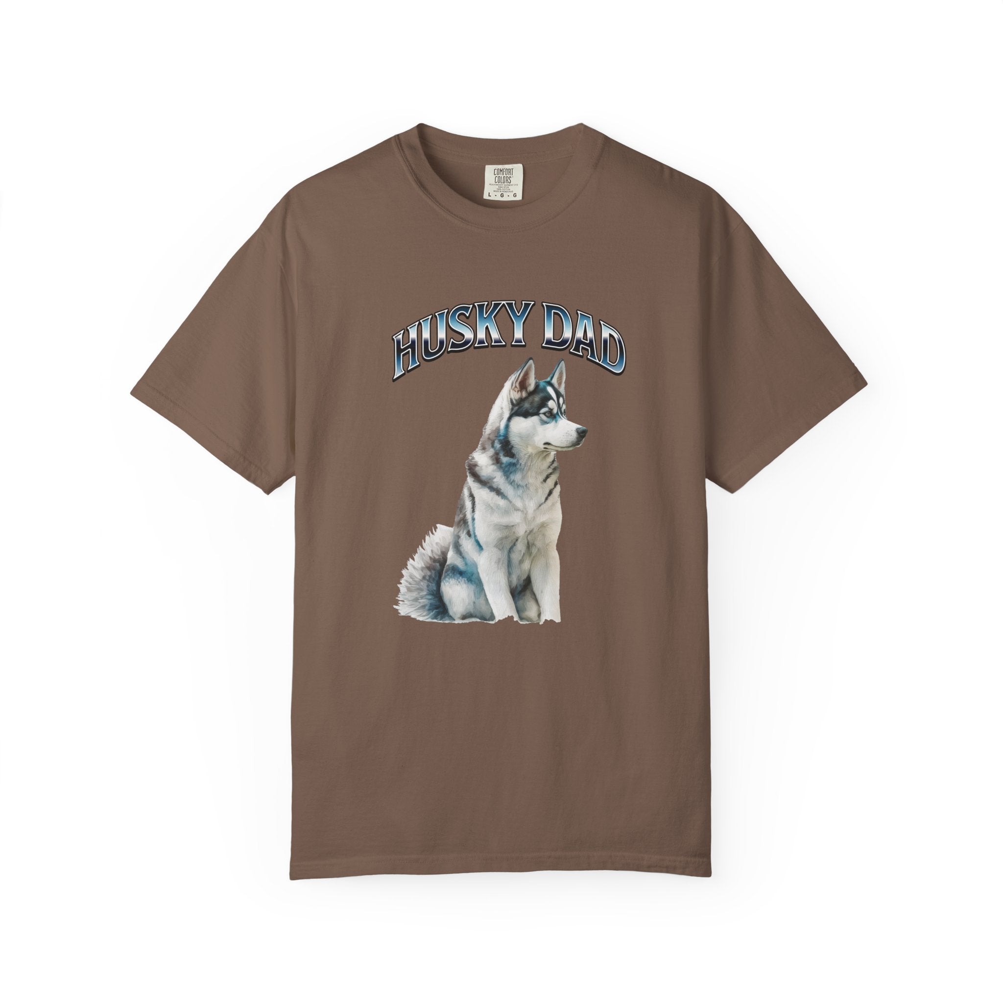 Husky Dad T-Shirt — Siberian Husky Dog Dad Tee