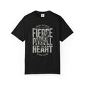 Fierce Pitbull Heart T-Shirt — "Judge the Deed Not the Breed" Pitbull Lover Tee