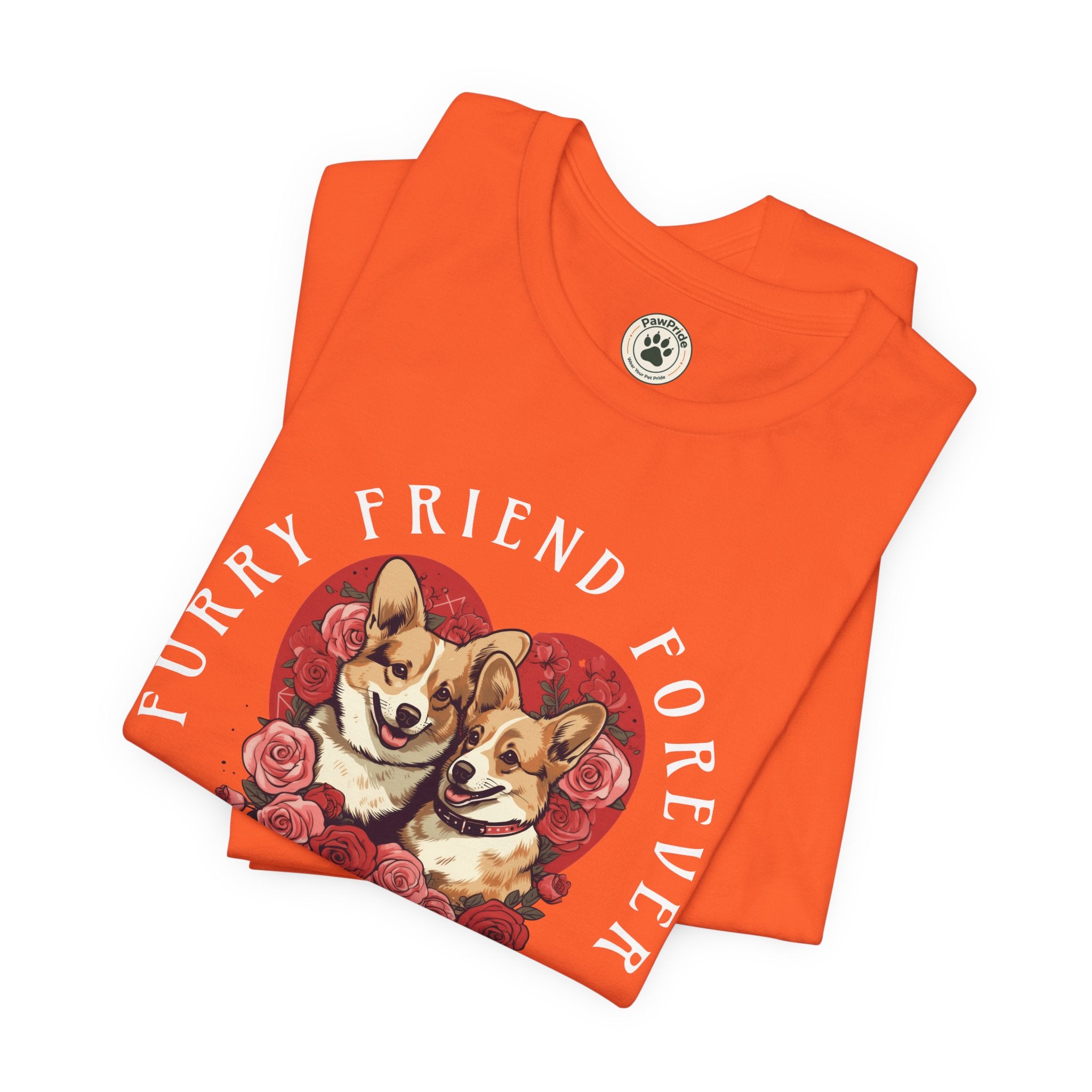 Puppy Love T-Shirt — "Furry Friend Forever" Corgi Tee