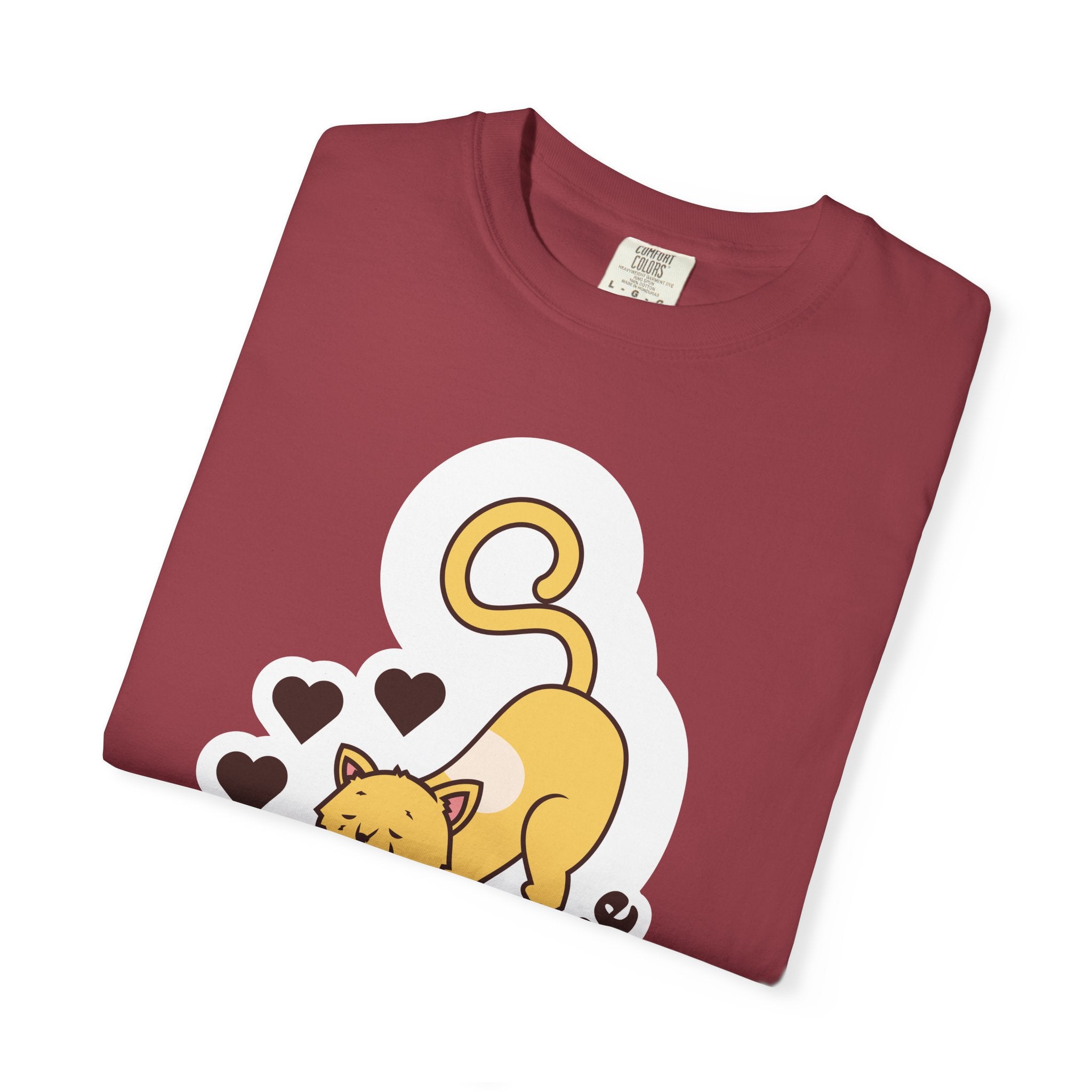 Pawsome Cat T-Shirt — Cute Stretching Kitty Graphic Tee