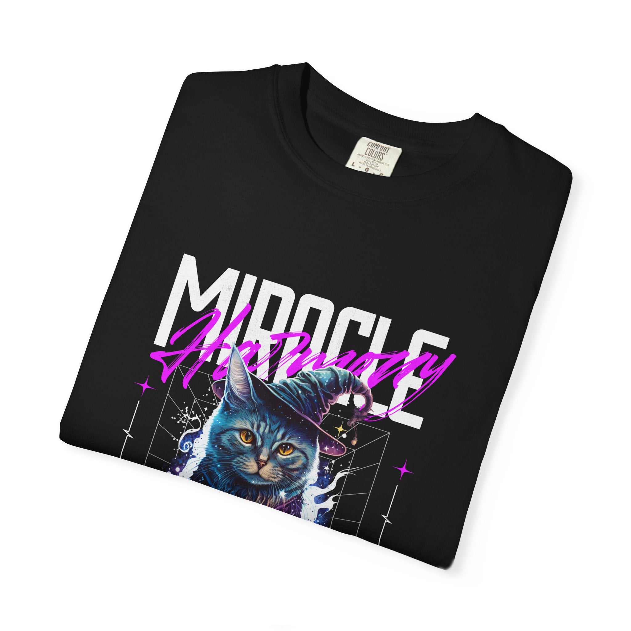 Miracle Mystic Owl T-Shirt — Neon Retro Graphic Tee