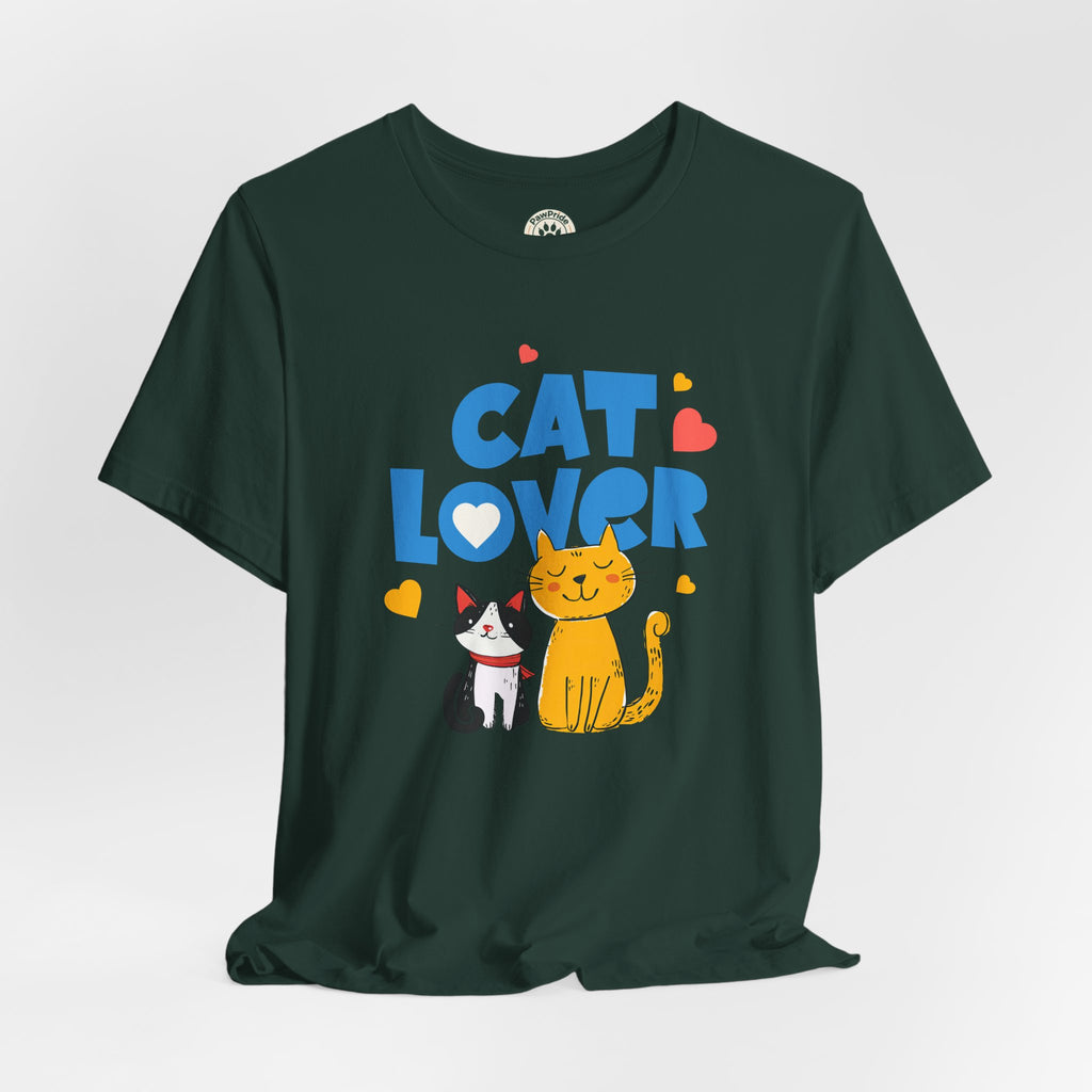 Cat Lover T-Shirt — Cute Cartoon Cats Graphic Tee
