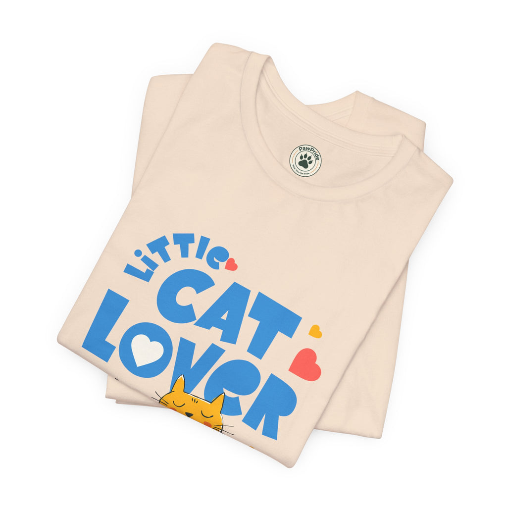 Little Cat Lover T-Shirt — Cute Cat Graphic Tee for Kids & Cat Moms