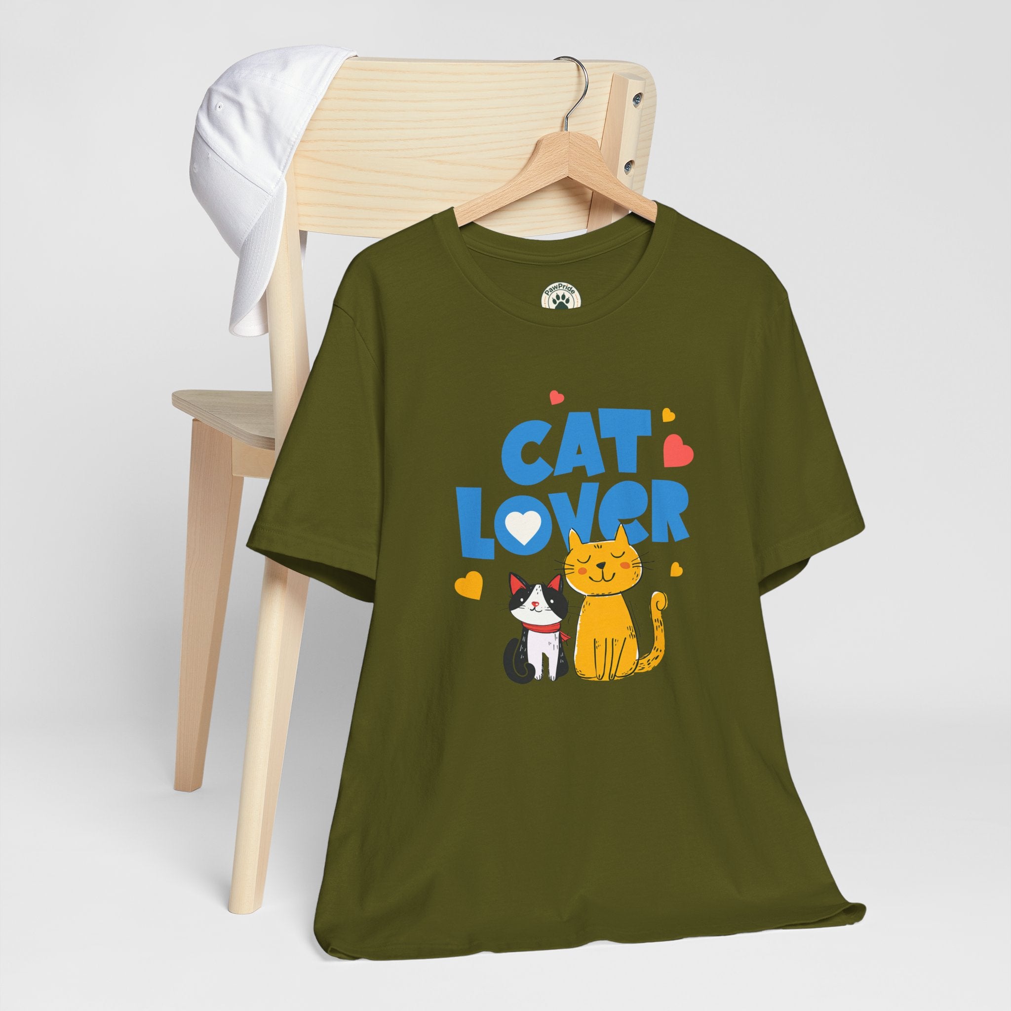 Cat Lover T-Shirt — Cute Cartoon Cats Graphic Tee