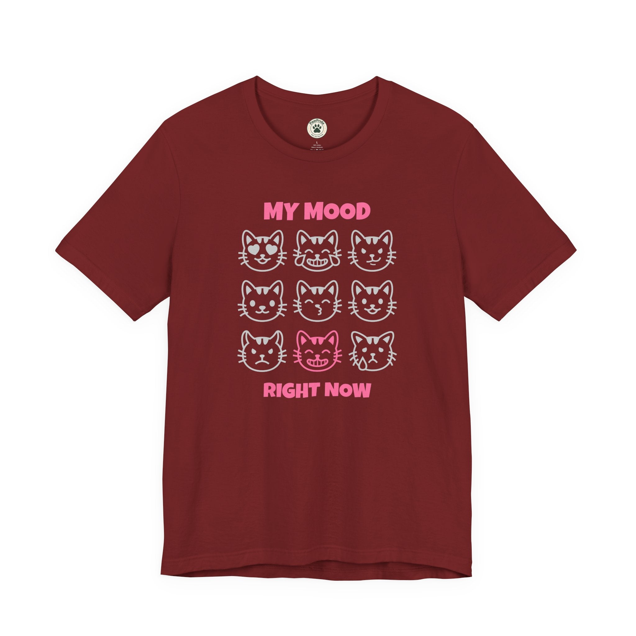 My Mood Right Now Cat Graphic Tee