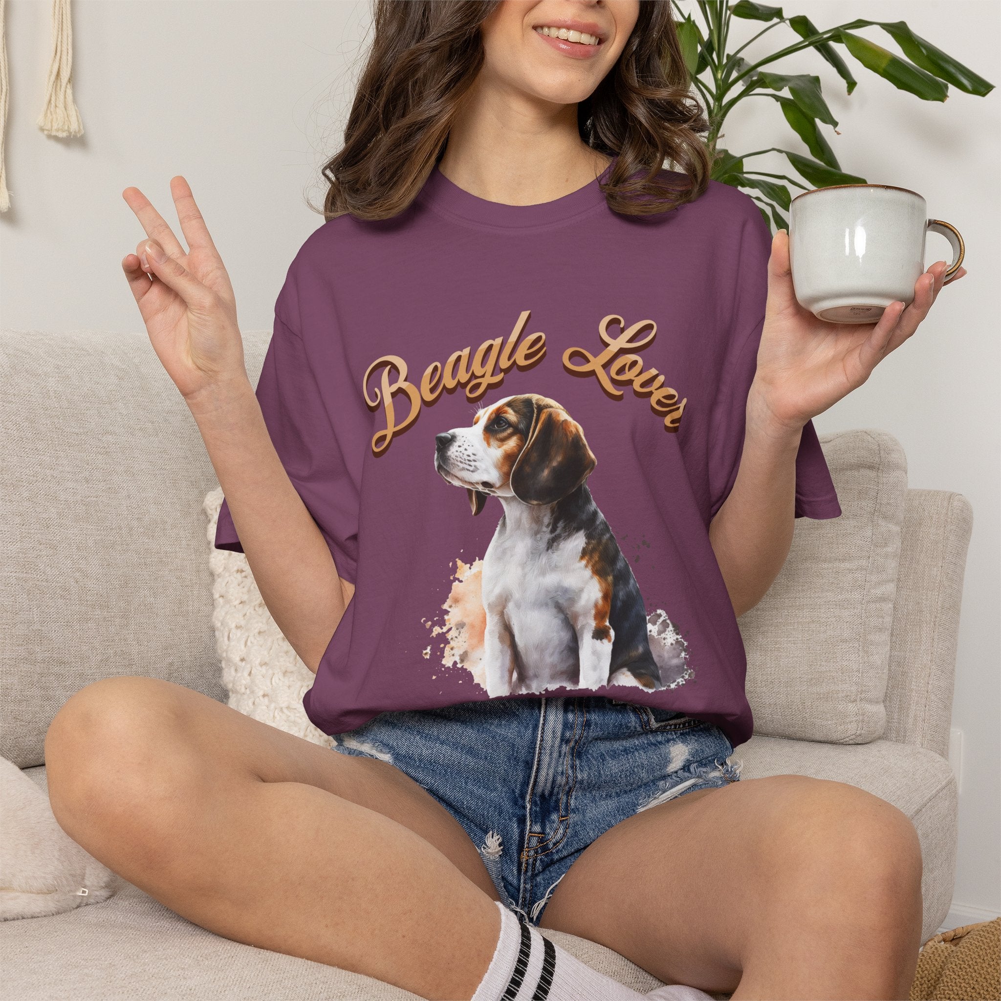 Beagle Lover T-Shirt — Vintage Dog Graphic Tee