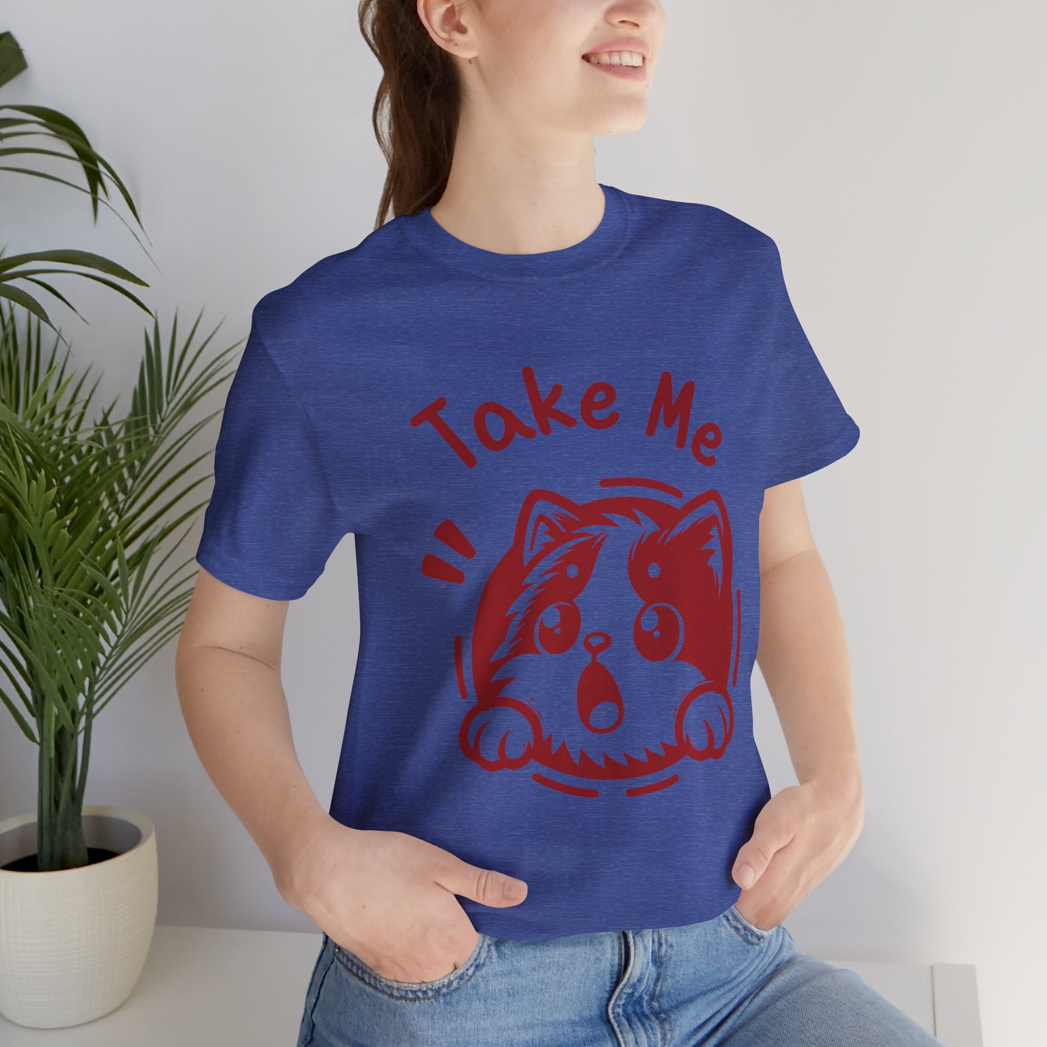 Take Me Puppy T-Shirt — Cute Dog Graphic Tee for Pet Lovers