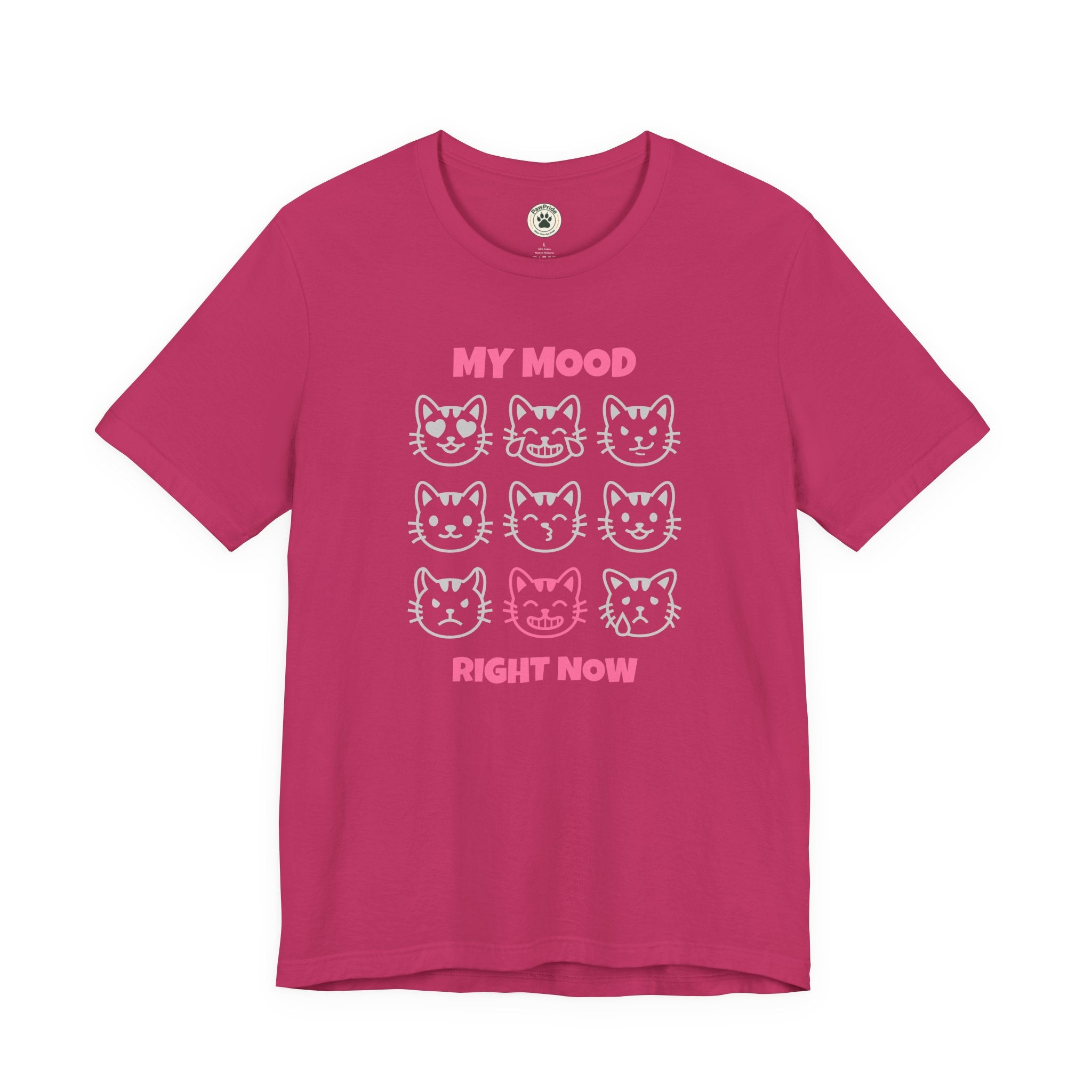 My Mood Right Now Cat Graphic Tee