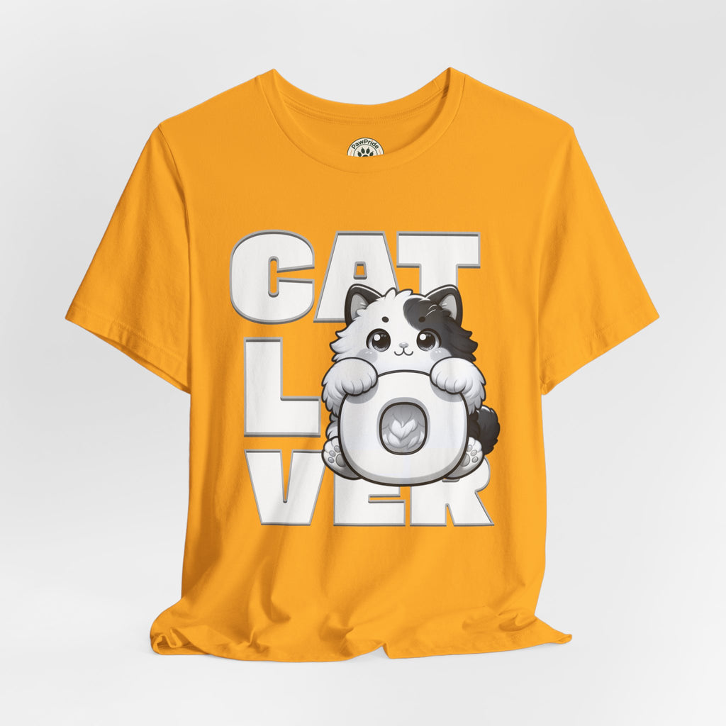 Cat Lover T‑Shirt — Cute Kitten Donut Graphic Tee for Cat Fans