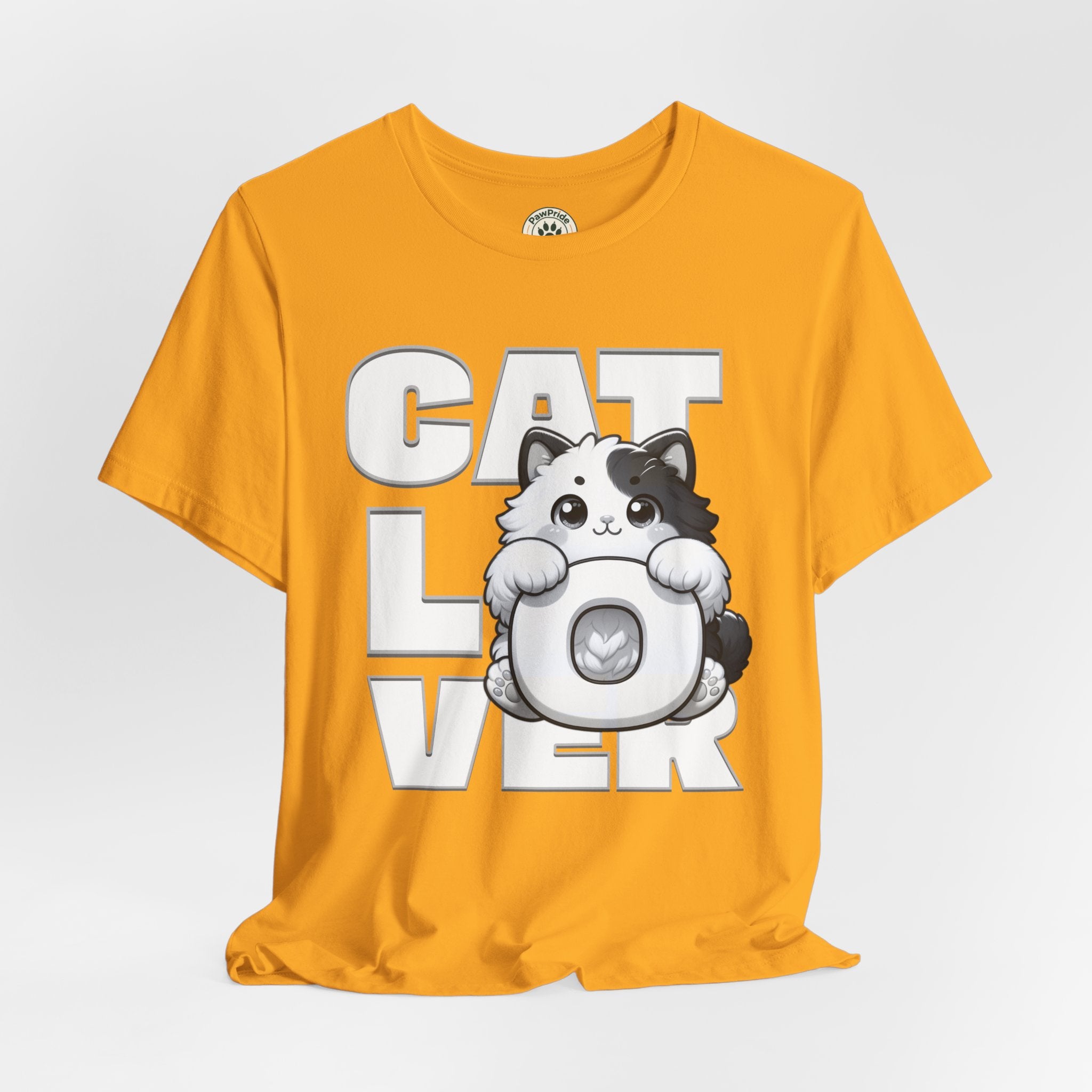 Cat Lover T‑Shirt — Cute Kitten Donut Graphic Tee for Cat Fans