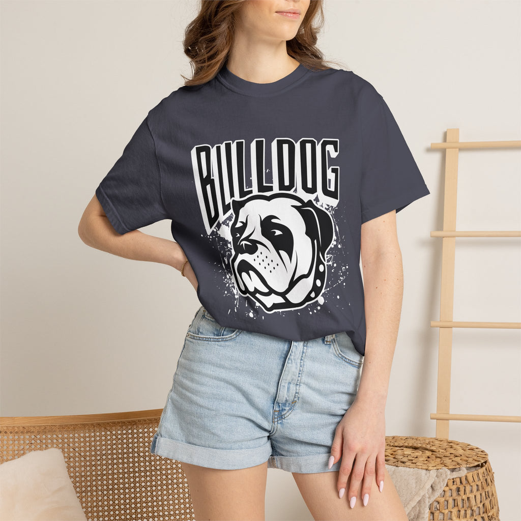 Bulldog Graphic T-Shirt — Vintage Team Mascot Tee