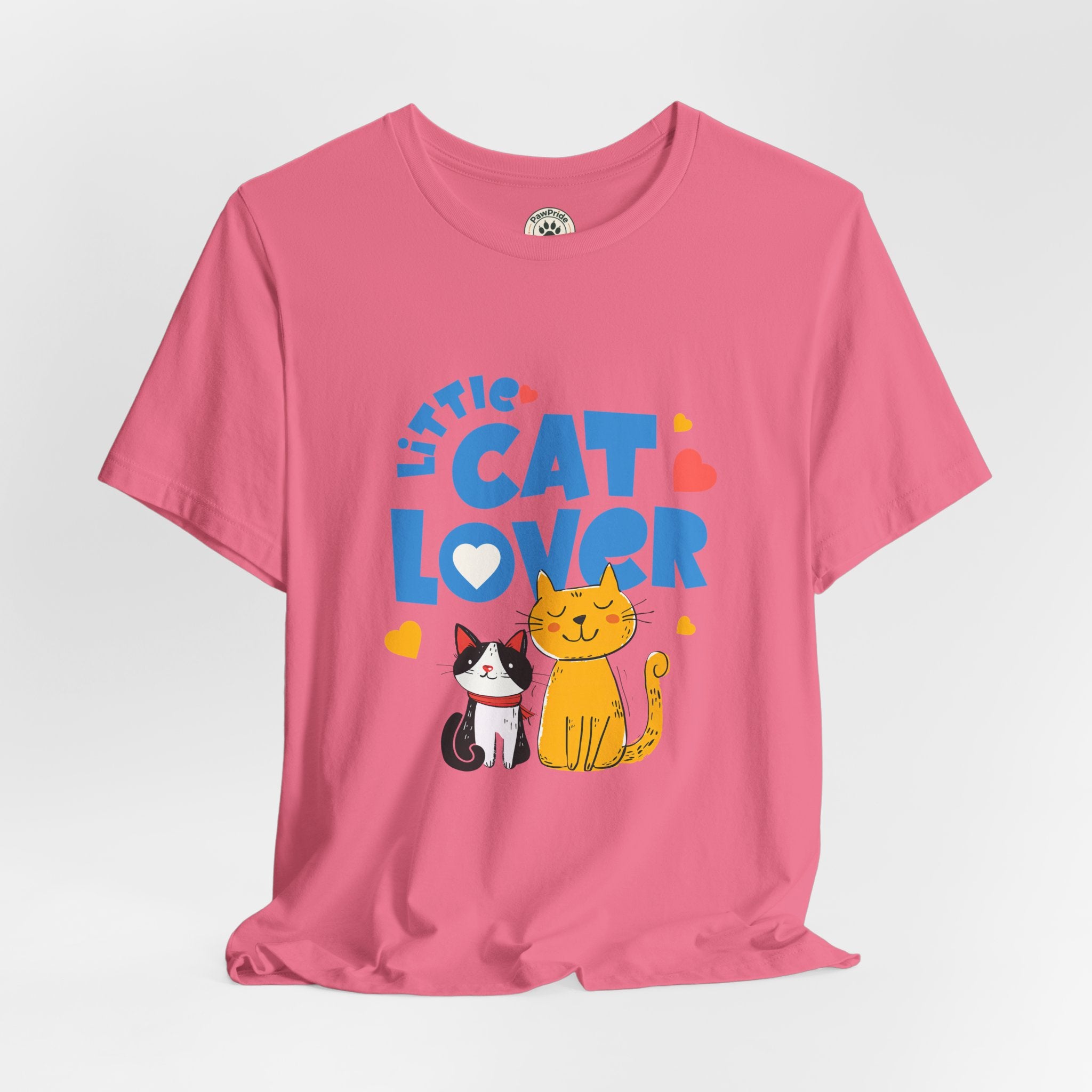 Little Cat Lover T-Shirt — Cute Cat Graphic Tee for Kids & Cat Moms