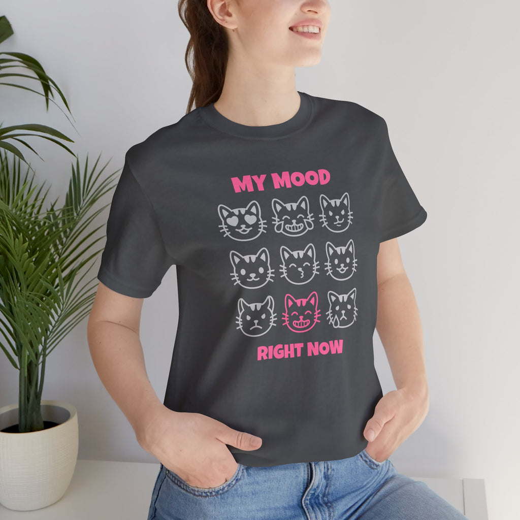 My Mood Right Now Cat Graphic Tee