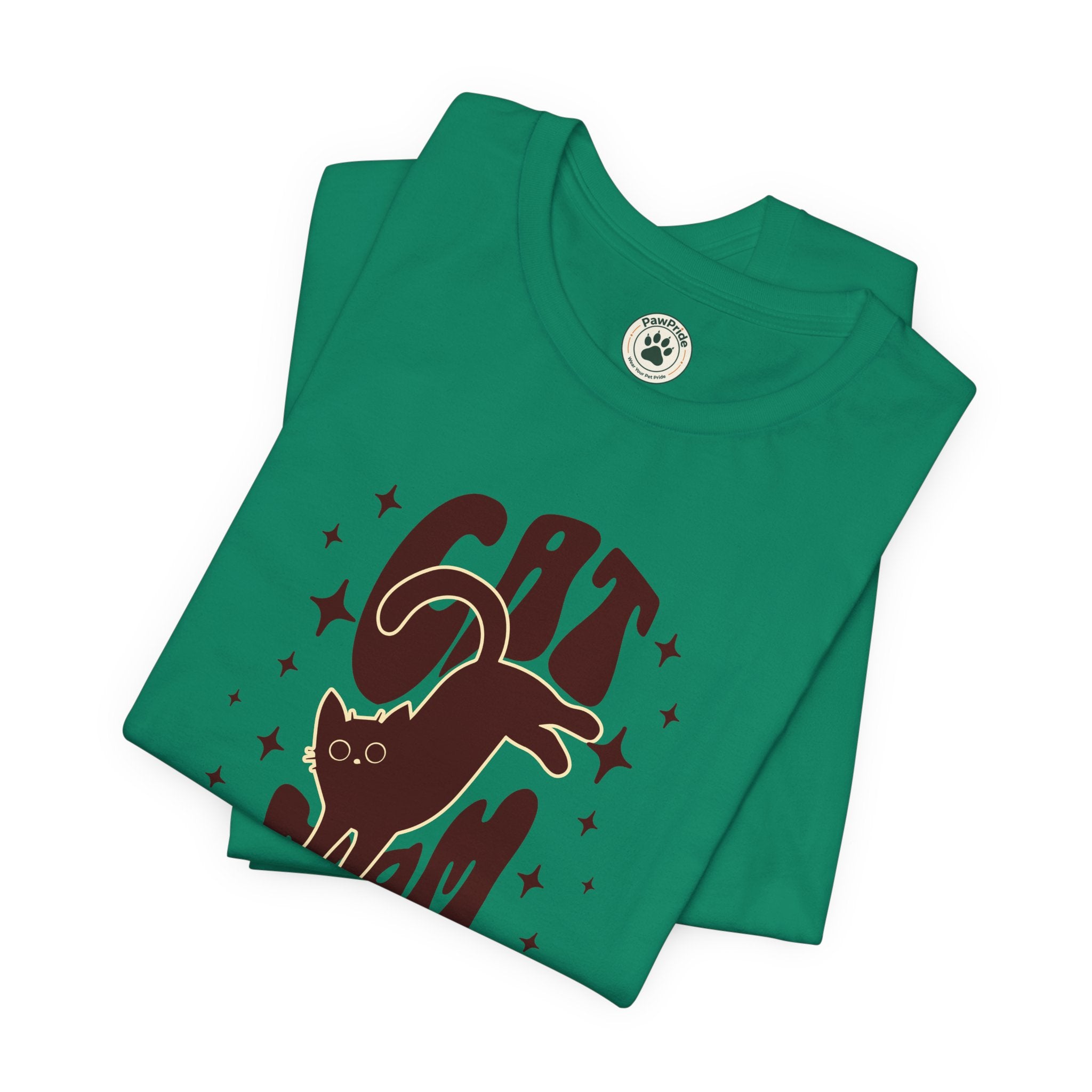 Cat Mom Retro Graphic Tee — "Cat Mom" Vintage Cat Lover T‑Shirt