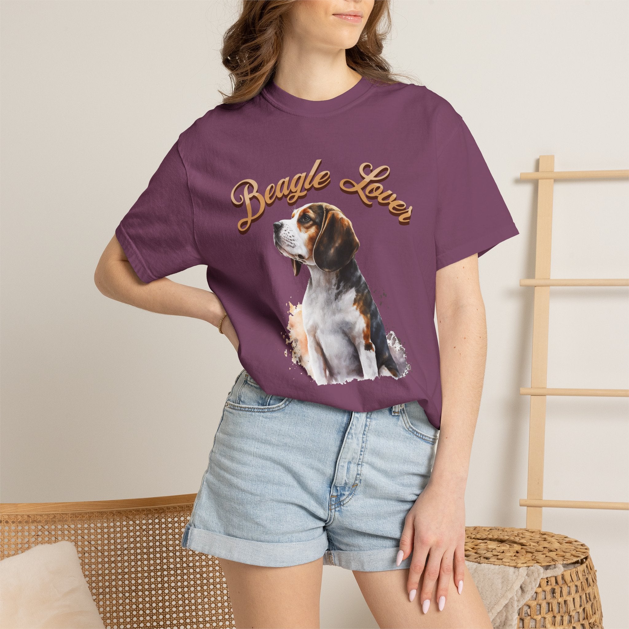 Beagle Lover T-Shirt — Vintage Dog Graphic Tee