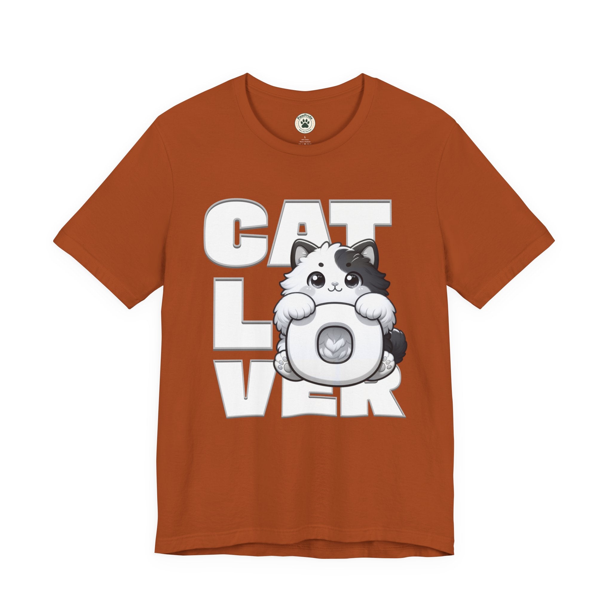Cat Lover T‑Shirt — Cute Kitten Donut Graphic Tee for Cat Fans