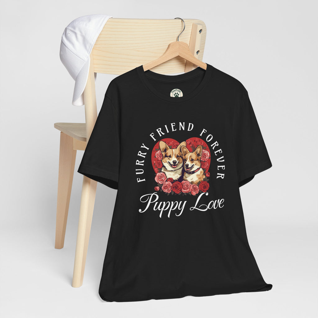 Puppy Love T-Shirt — "Furry Friend Forever" Corgi Tee