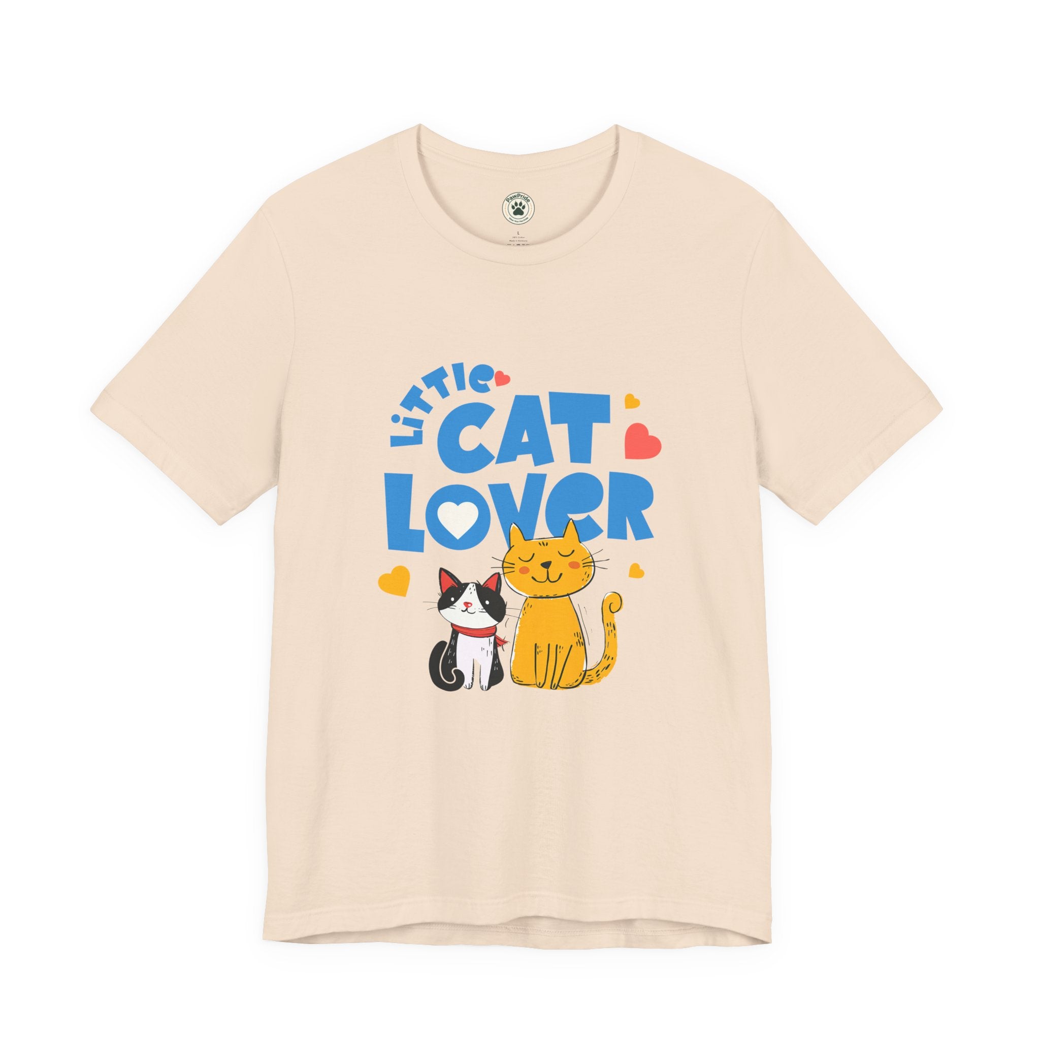 Little Cat Lover T-Shirt — Cute Cat Graphic Tee for Kids & Cat Moms