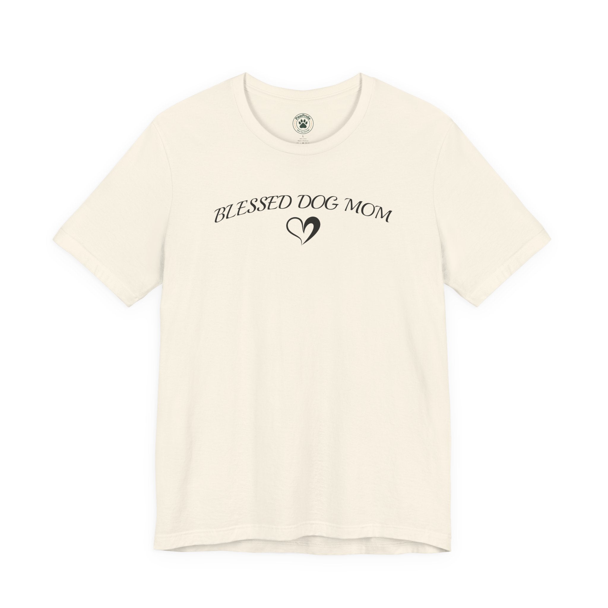 Blessed Dog Mom Tee — Women's Dog Mom Shirt with Heart