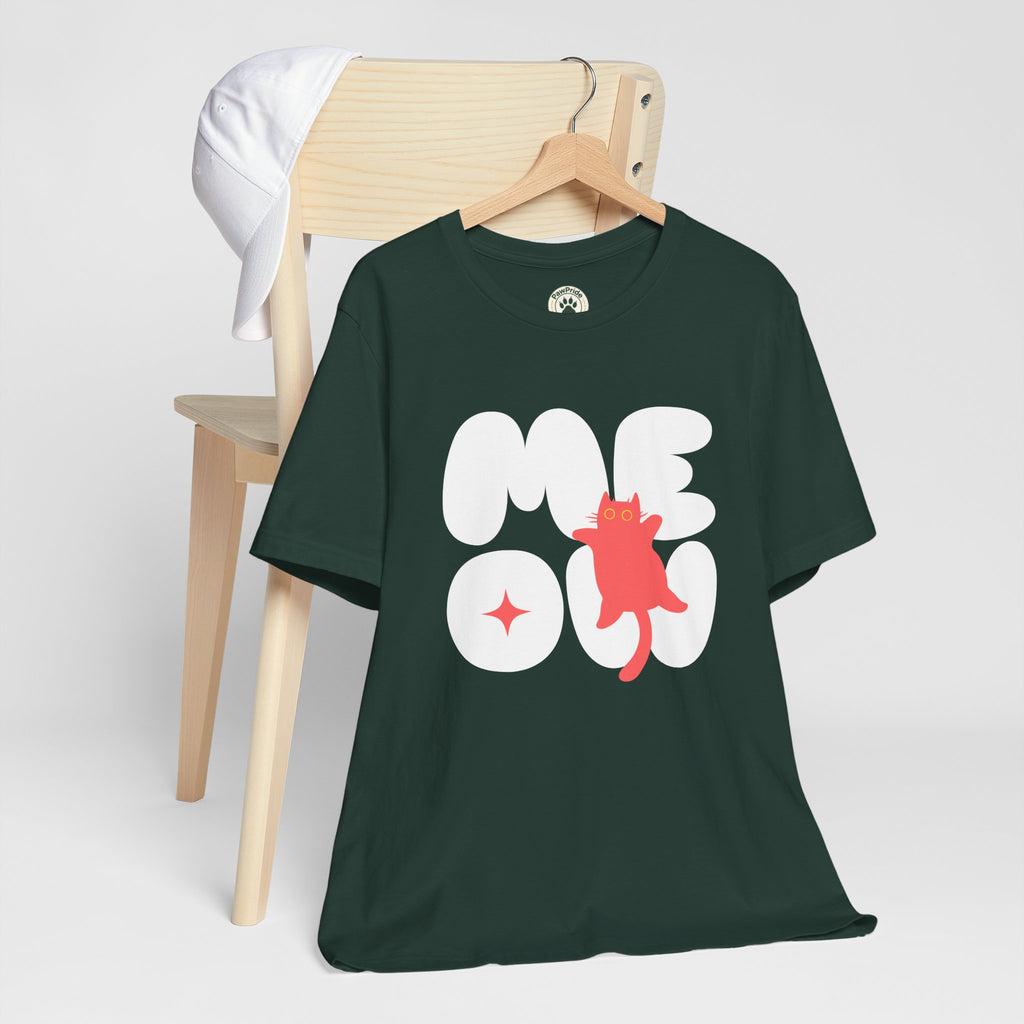 Retro 'Melon' Graphic T-Shirt — Cute Fruity Bubble Letter Tee
